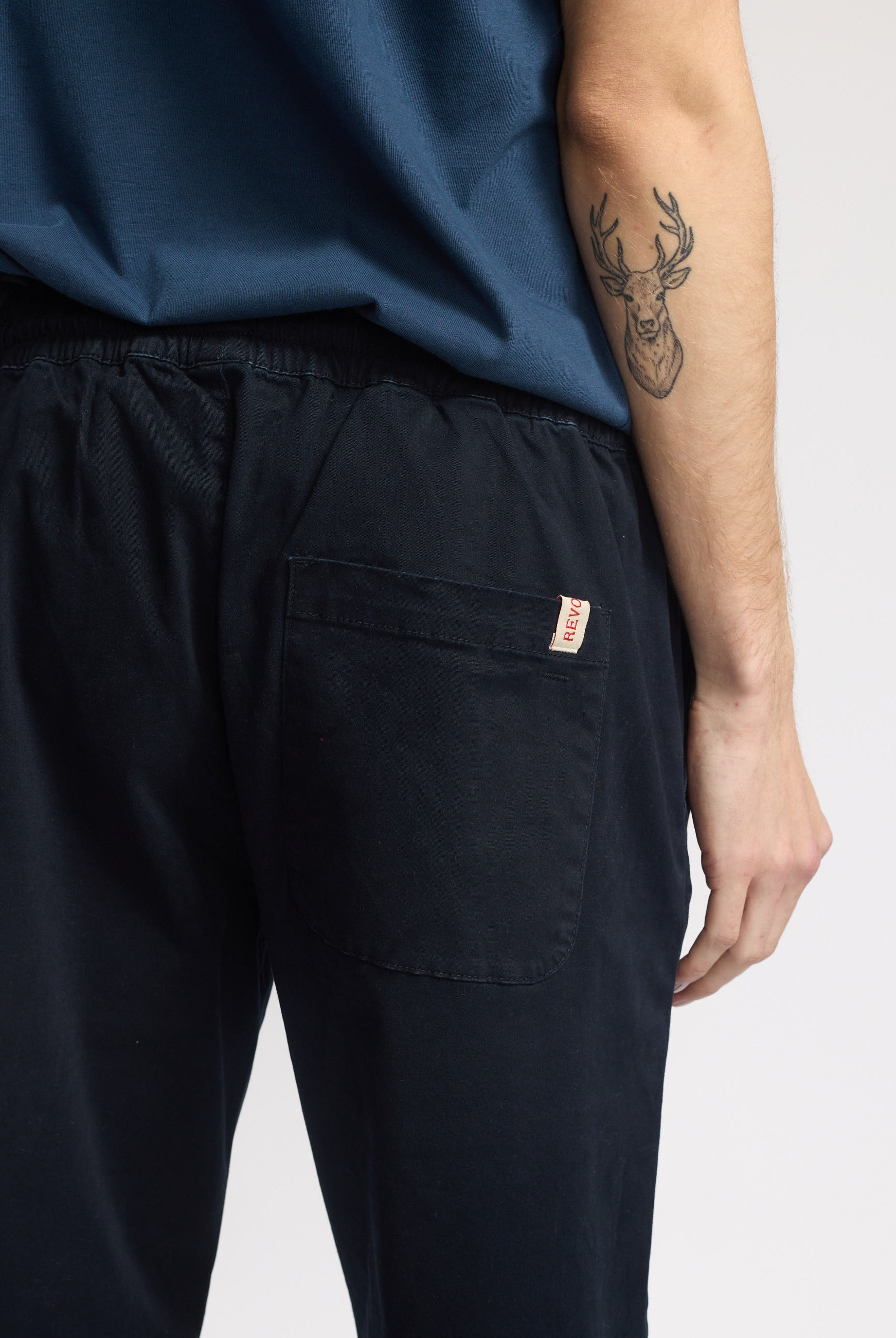 Revolution Casual Trousers Trousers Navy