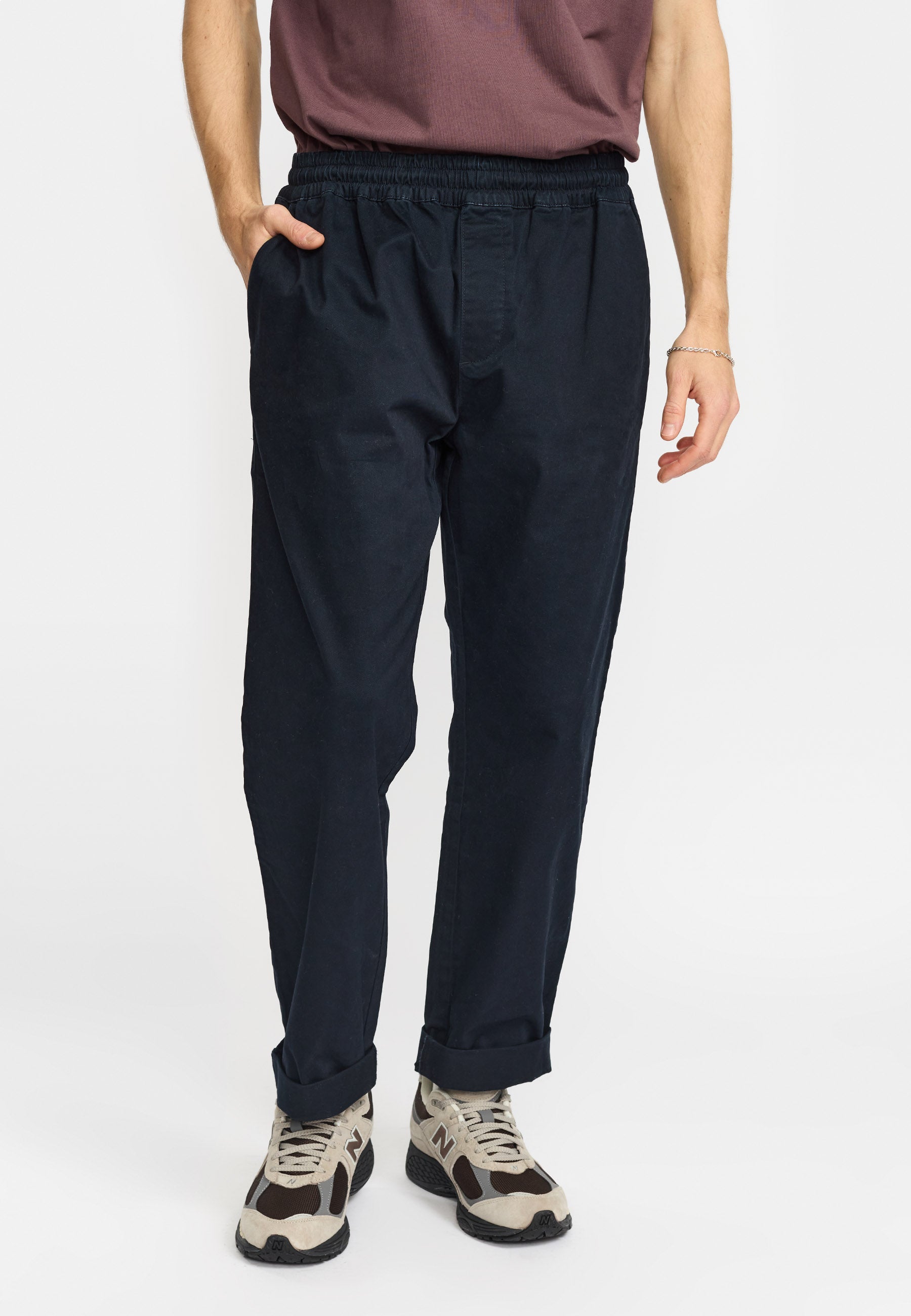 Revolution Casual Trousers Trousers Navy