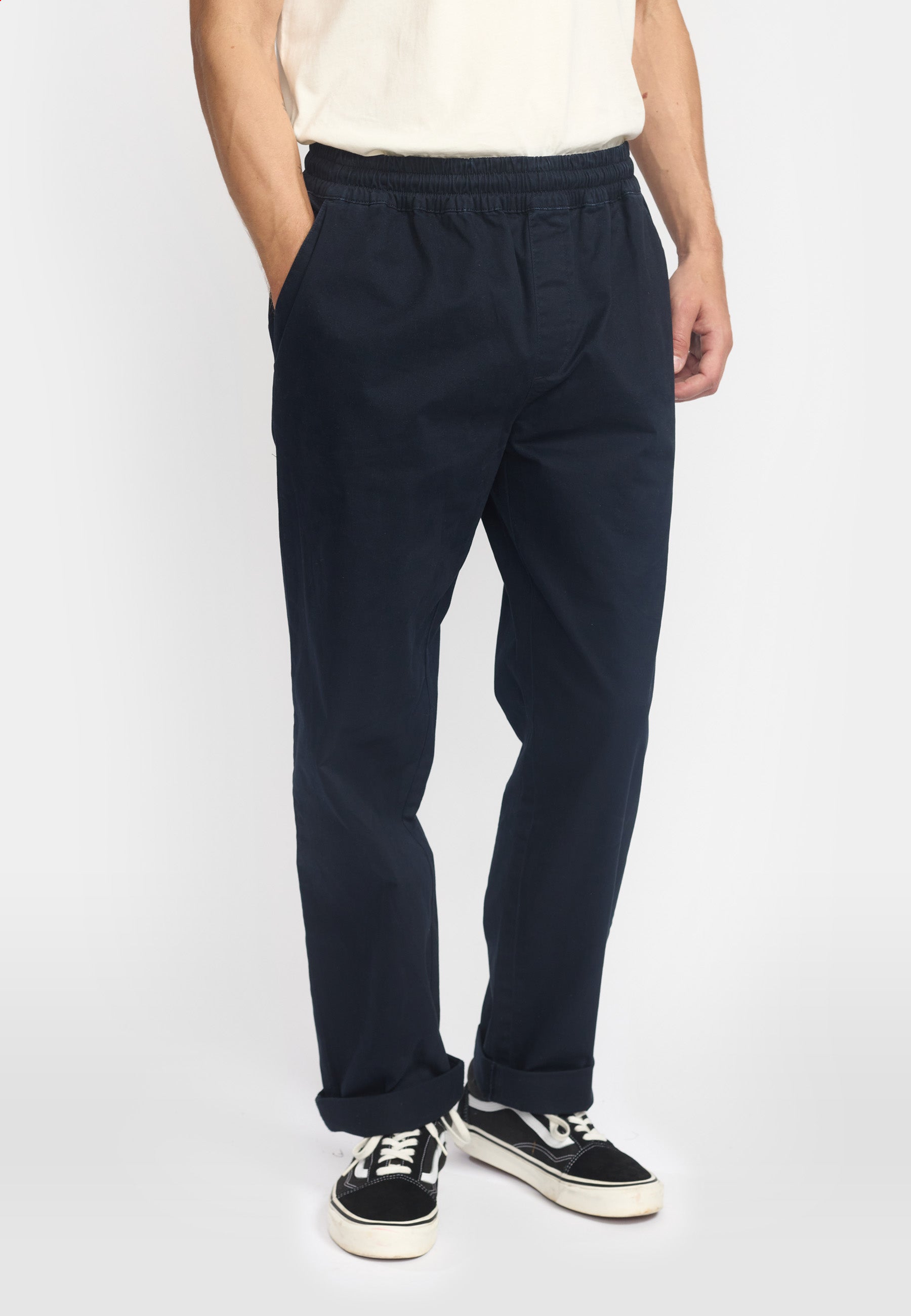 Revolution Casual Trousers Trousers Navy