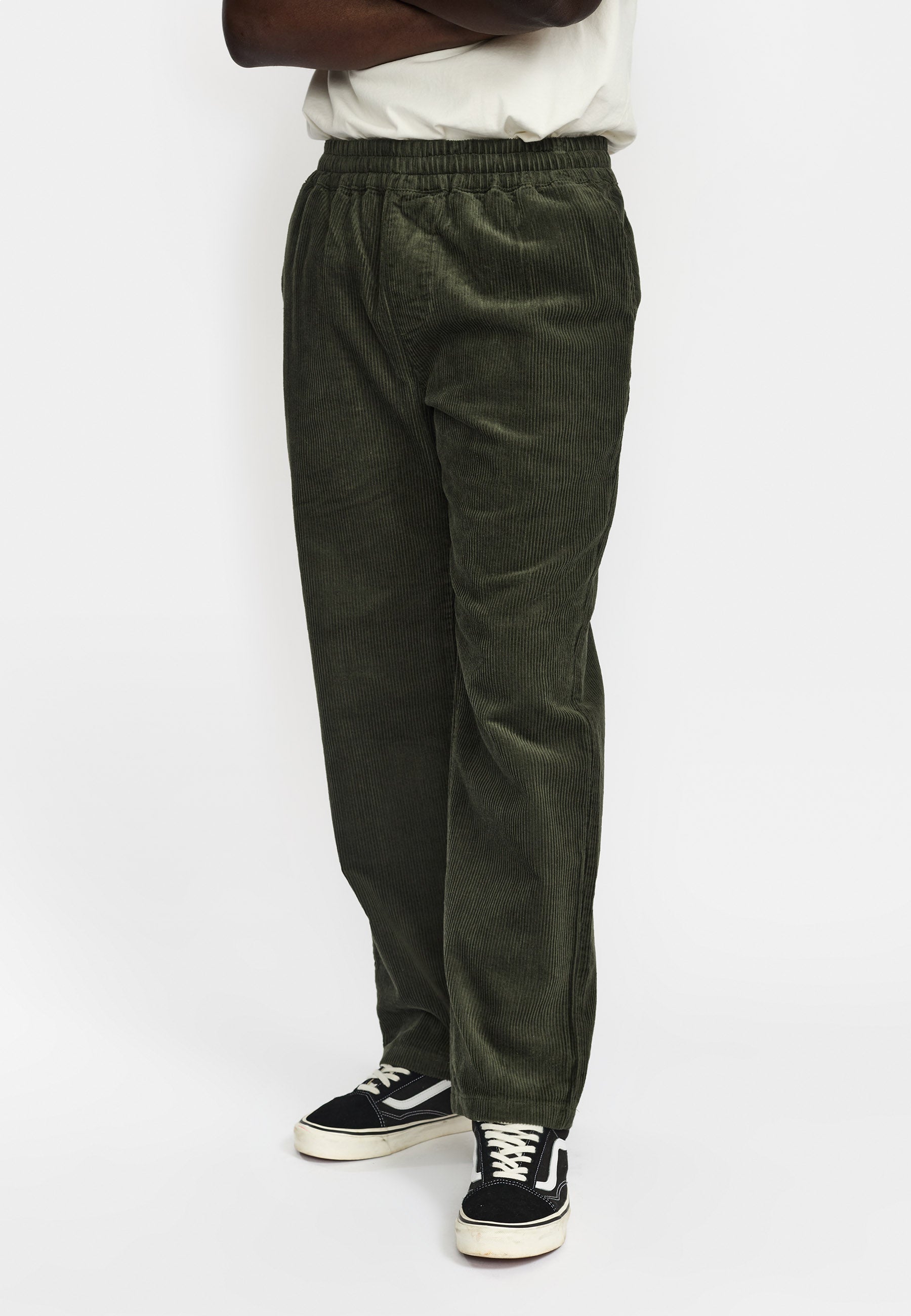Revolution Casual Trousers Trousers Army