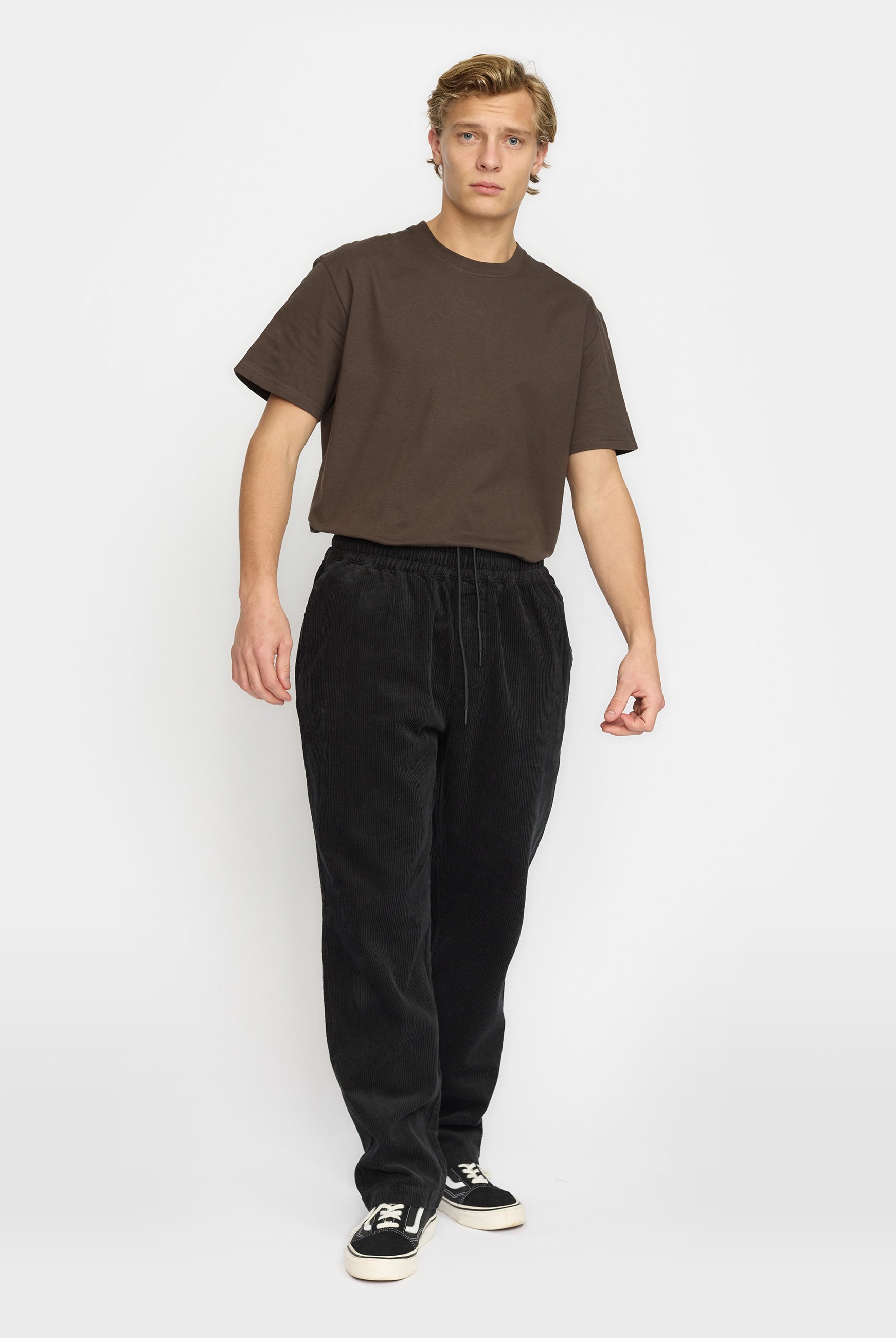 Revolution Casual Trousers Trousers Black