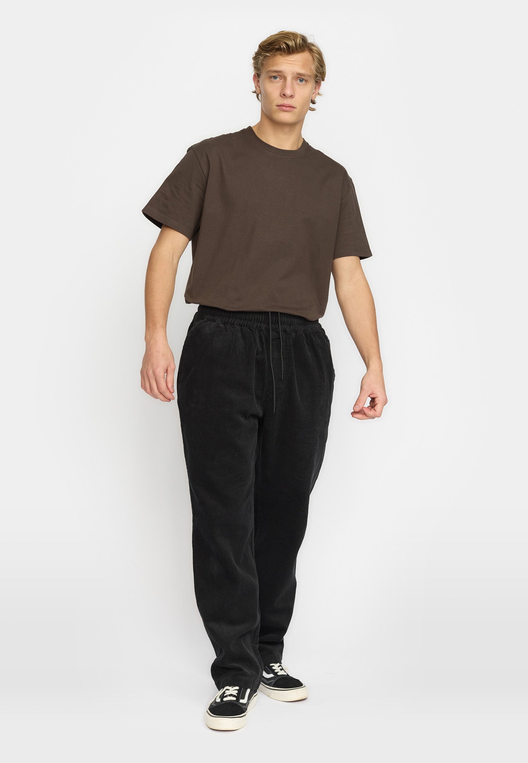 Revolution Casual Trousers Trousers Black