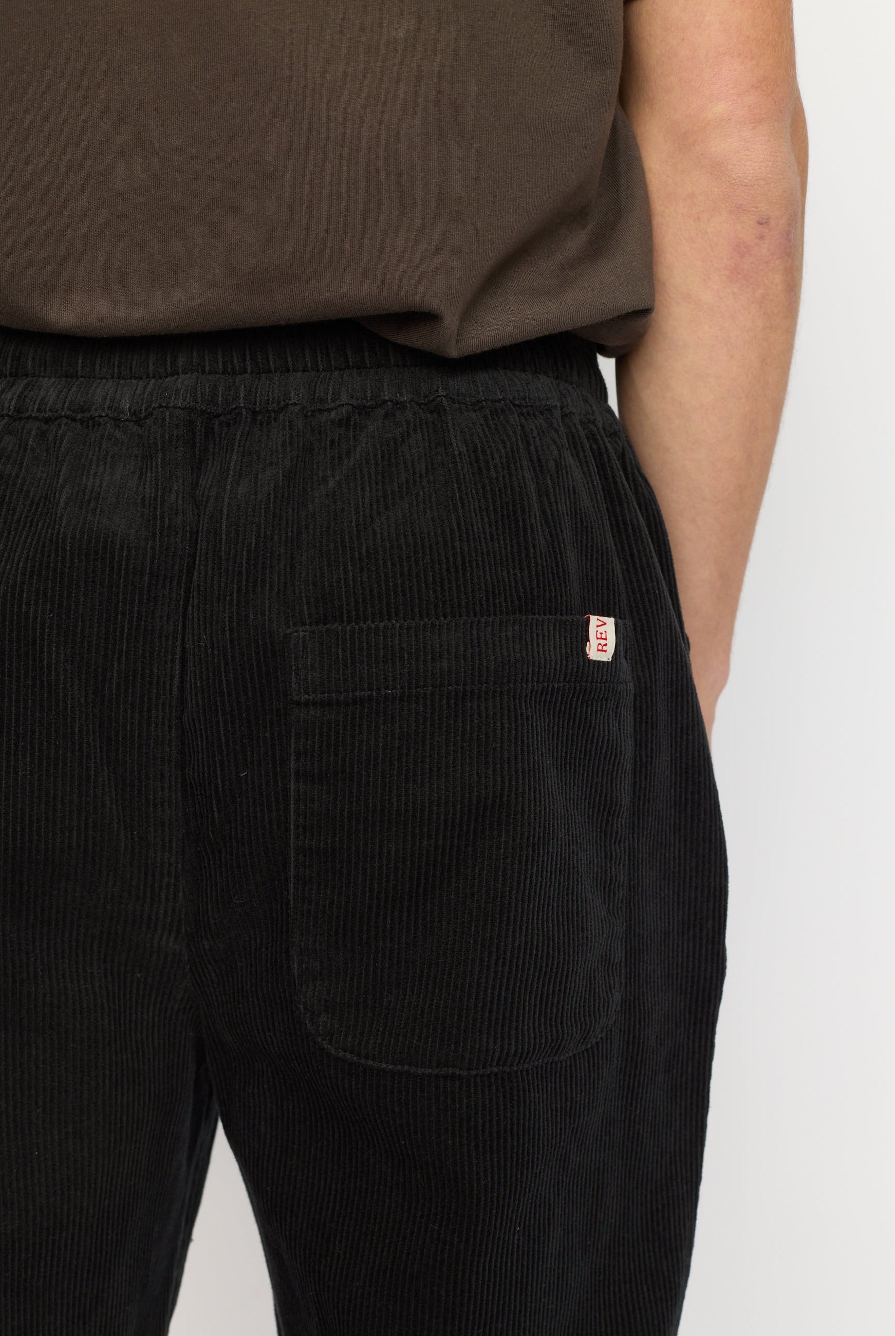 Revolution Casual Trousers Trousers Black
