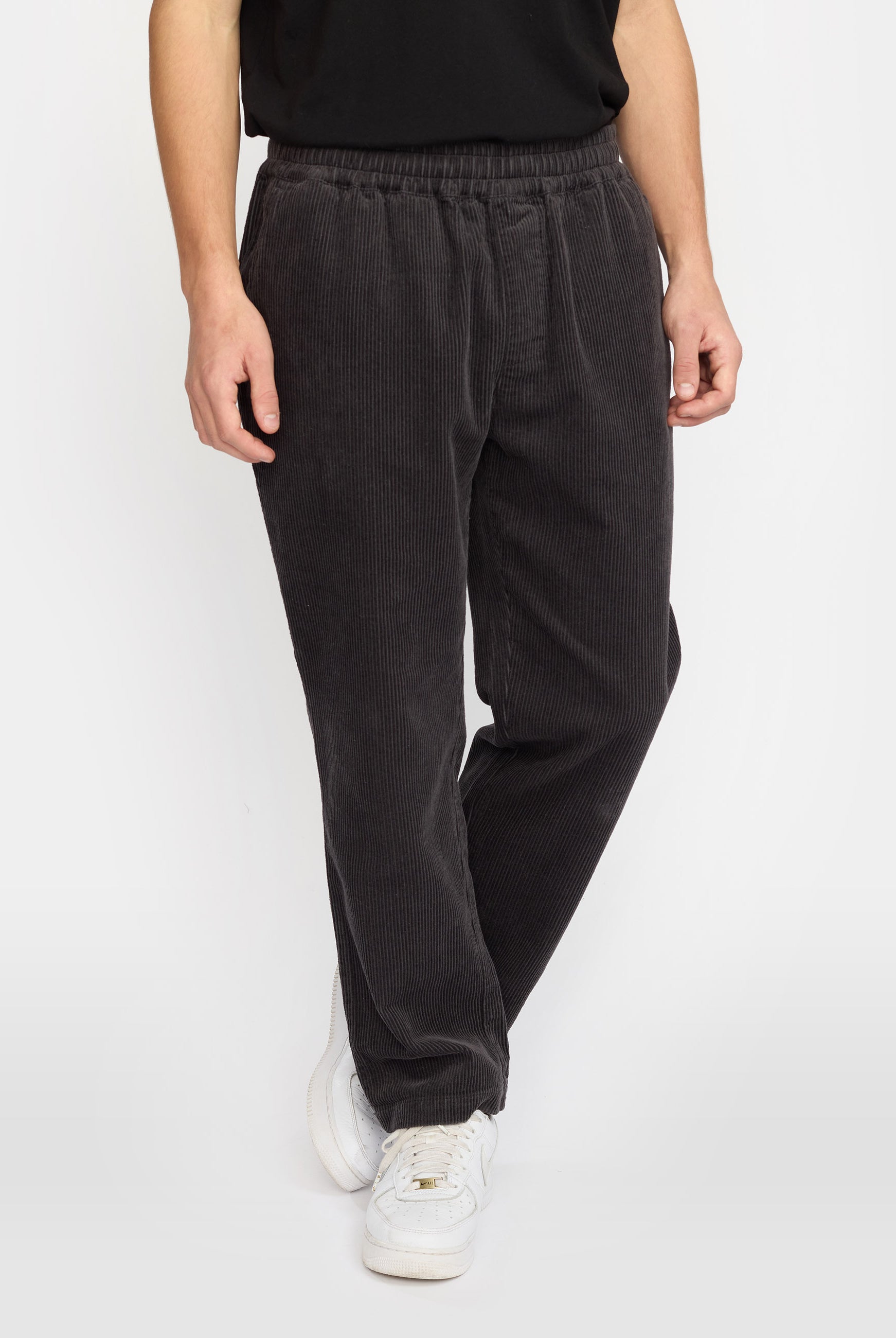 Revolution Casual Trousers Trousers Darkgrey