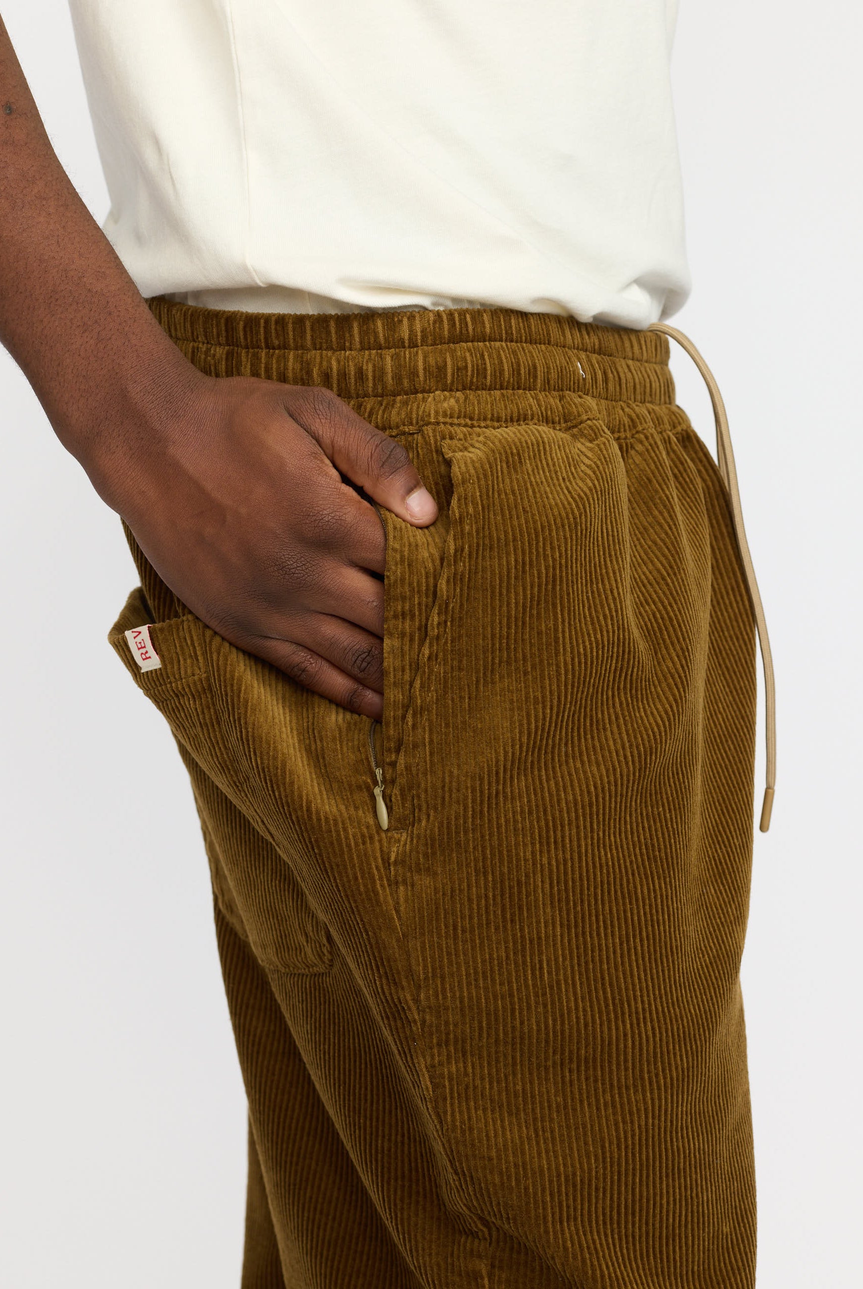 Revolution Casual Trousers Trousers Dustbrown