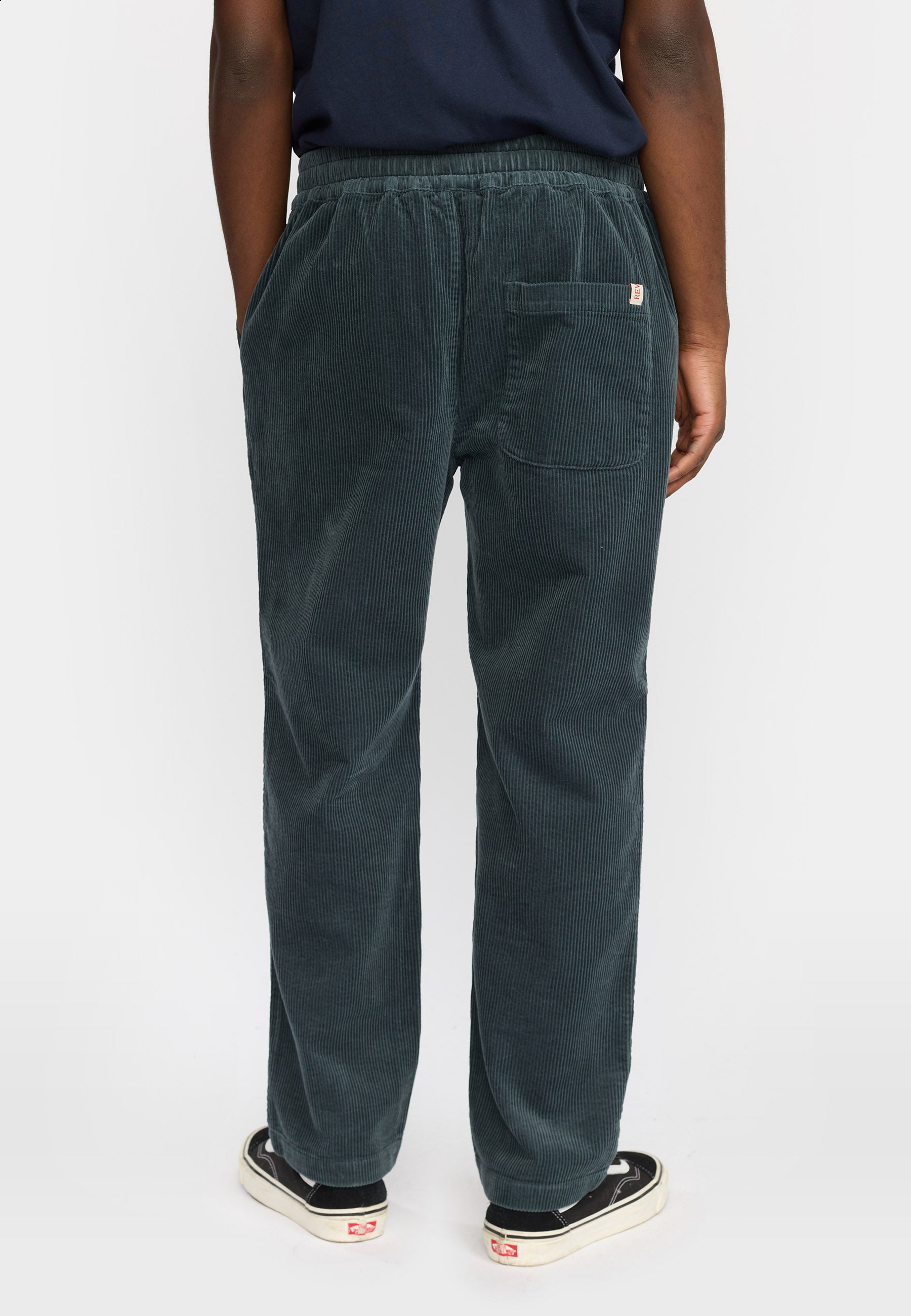 Revolution Casual Trousers Trousers Petrol