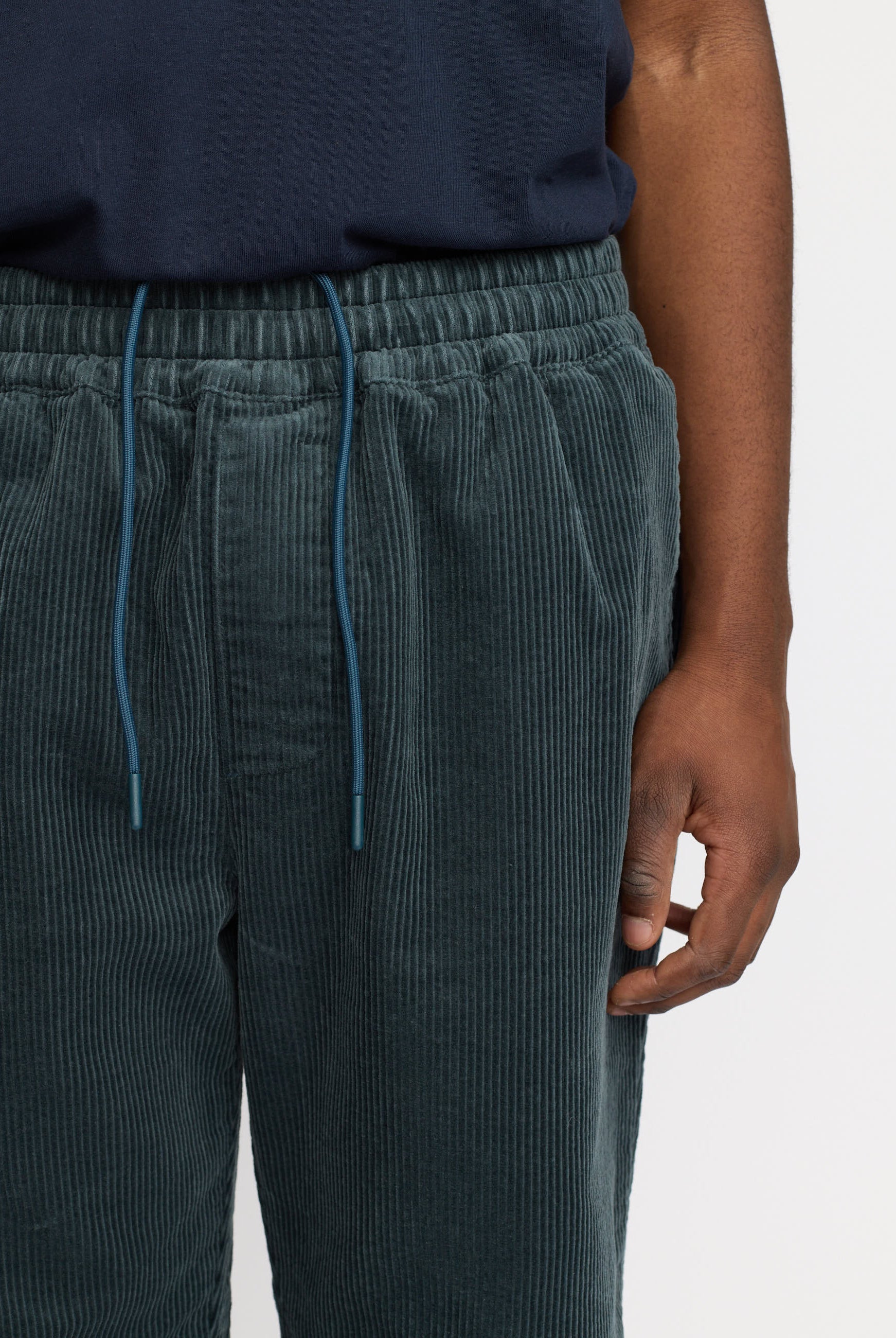 Revolution Casual Trousers Trousers Petrol