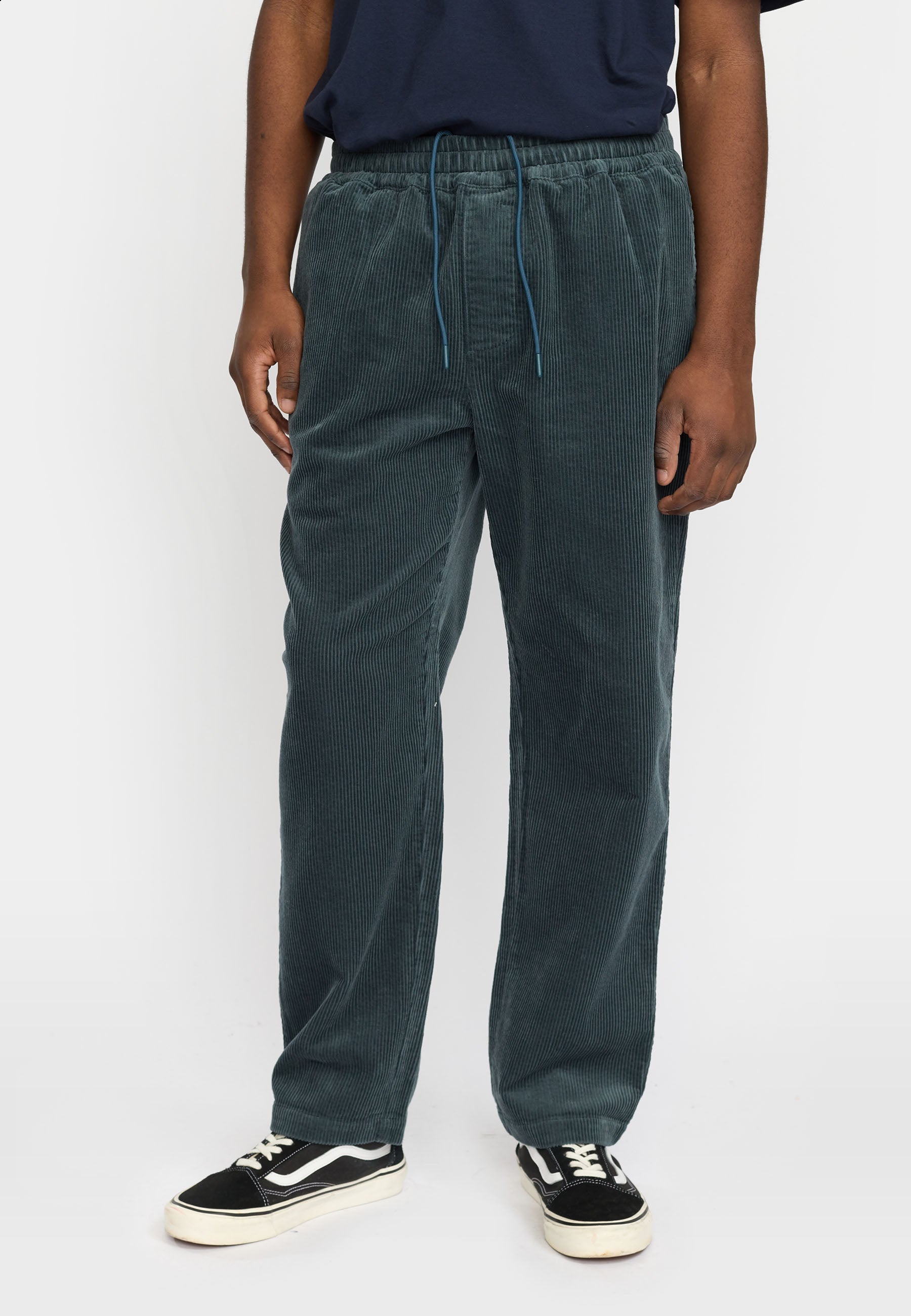 Revolution Casual Trousers Trousers Petrol