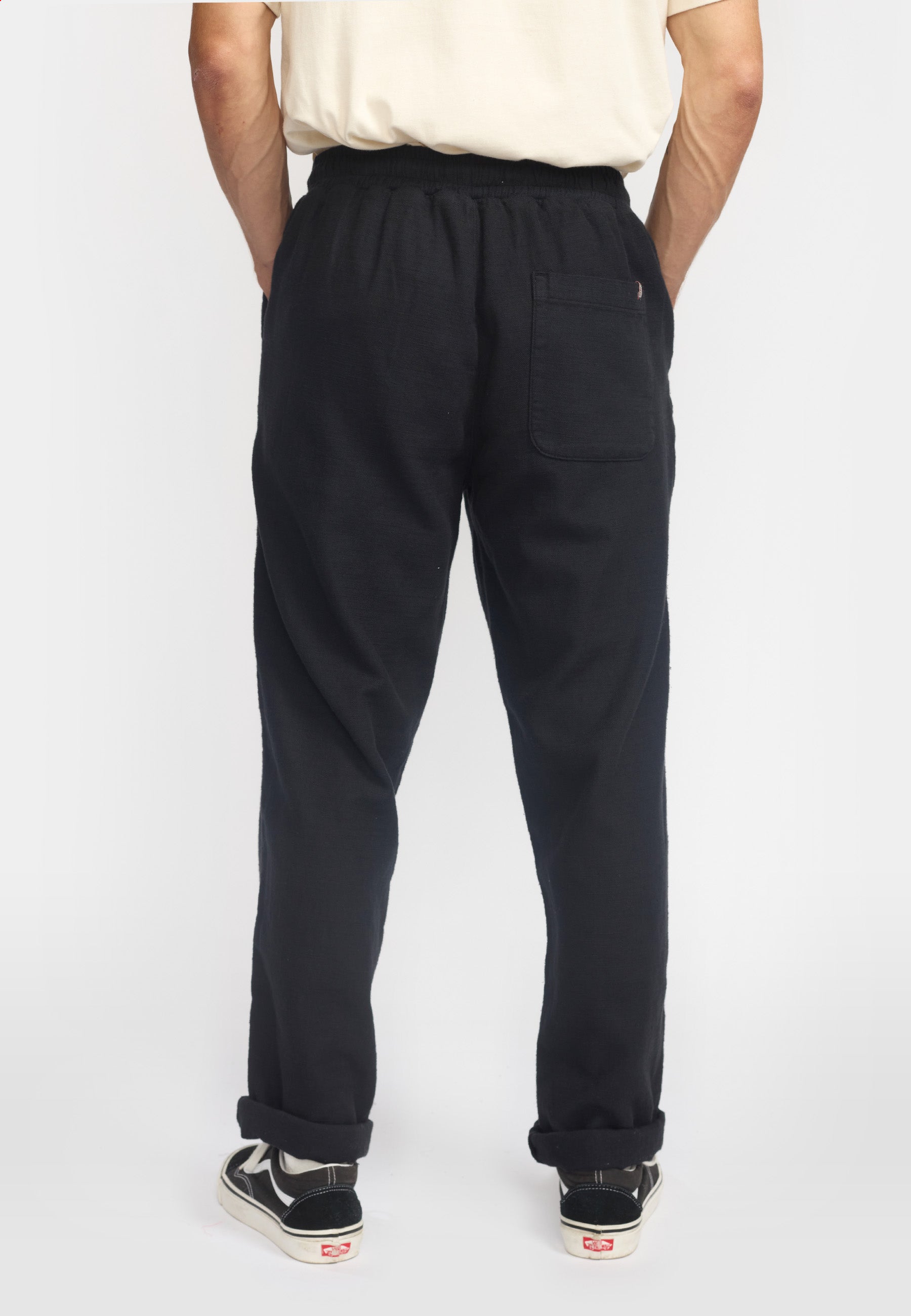 Revolution Casual Trousers Trousers Black