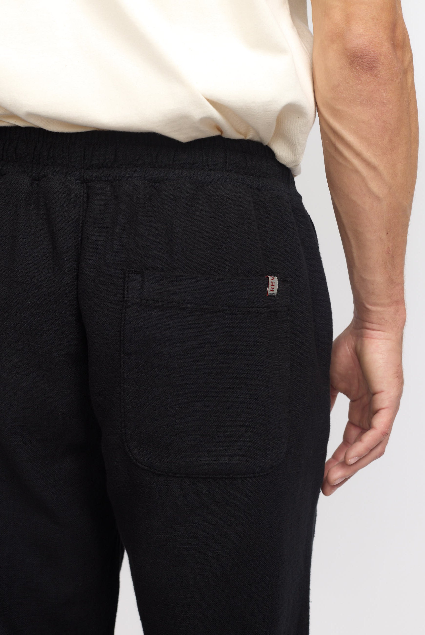 Revolution Casual Trousers Trousers Black