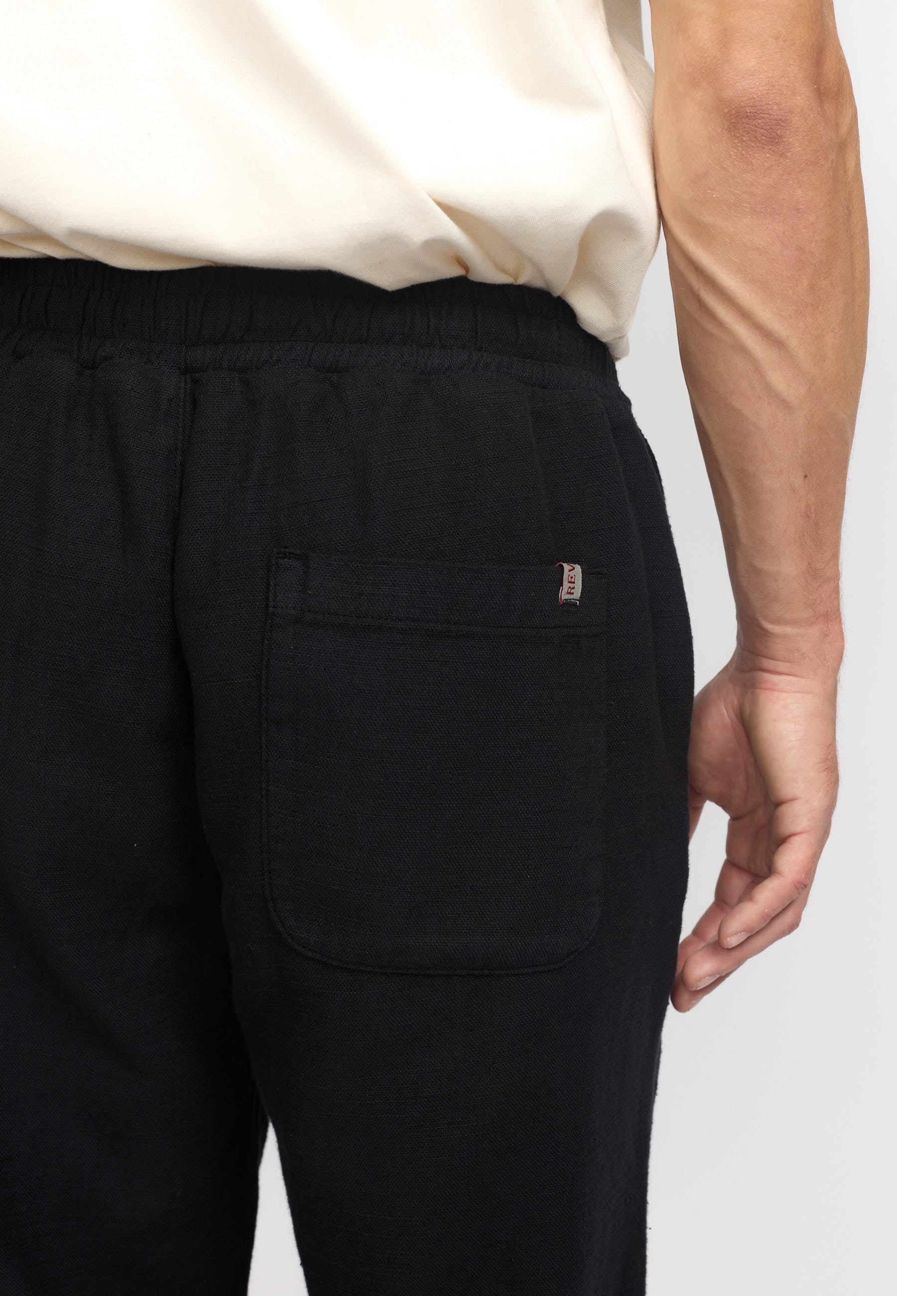 Revolution Casual Trousers Trousers Black