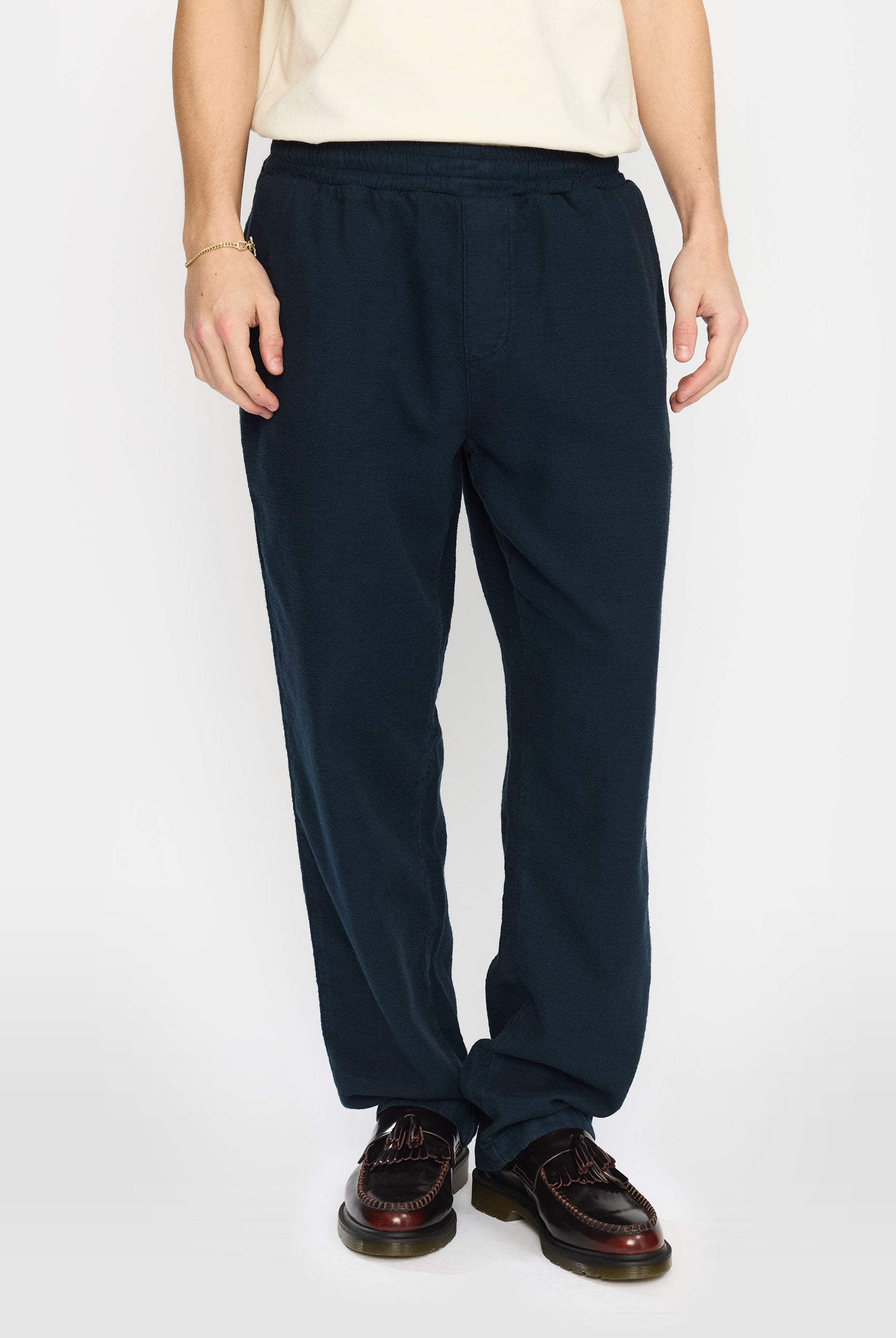 Revolution Casual Trousers Trousers Navy