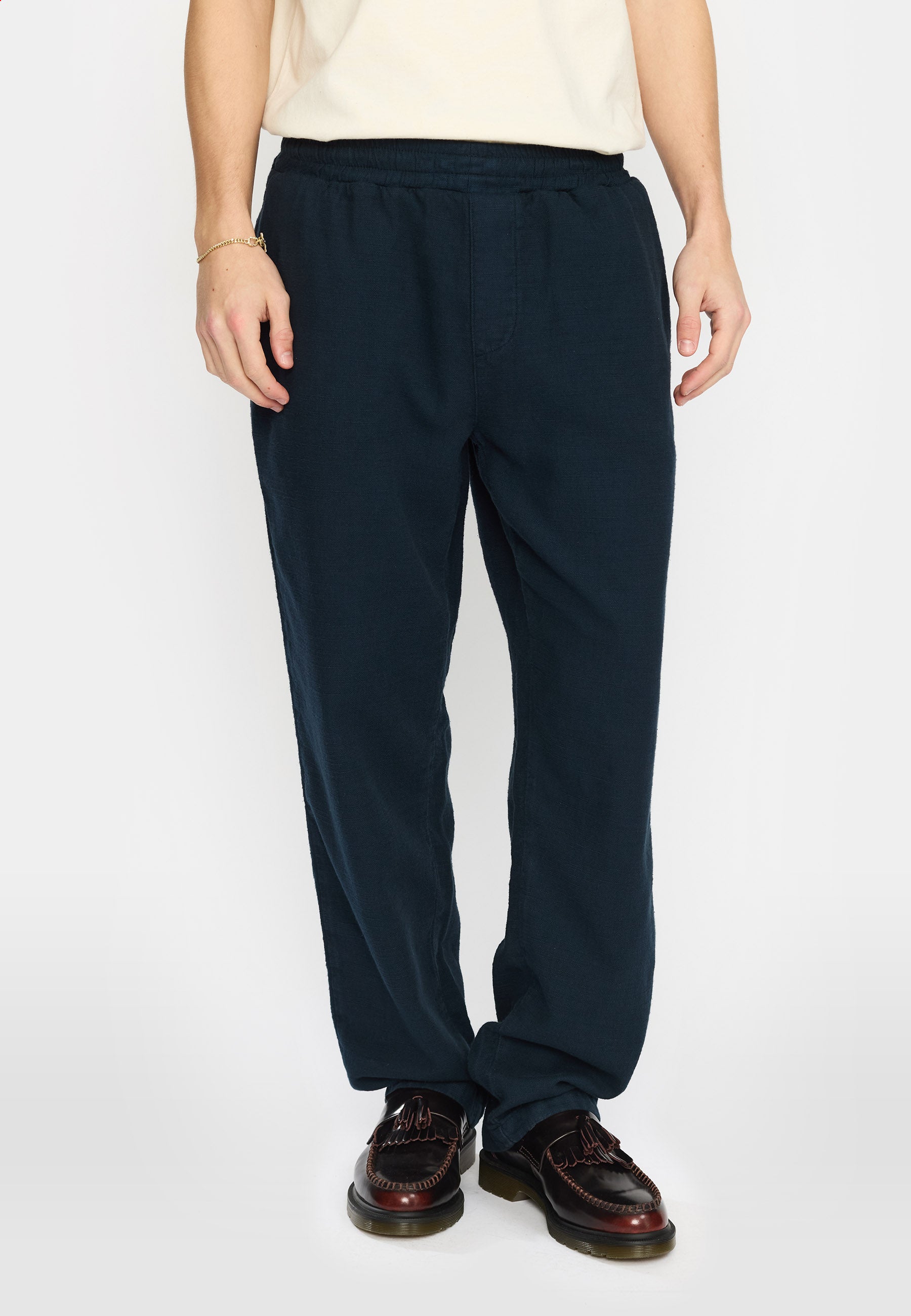 Revolution Casual Trousers Trousers Navy