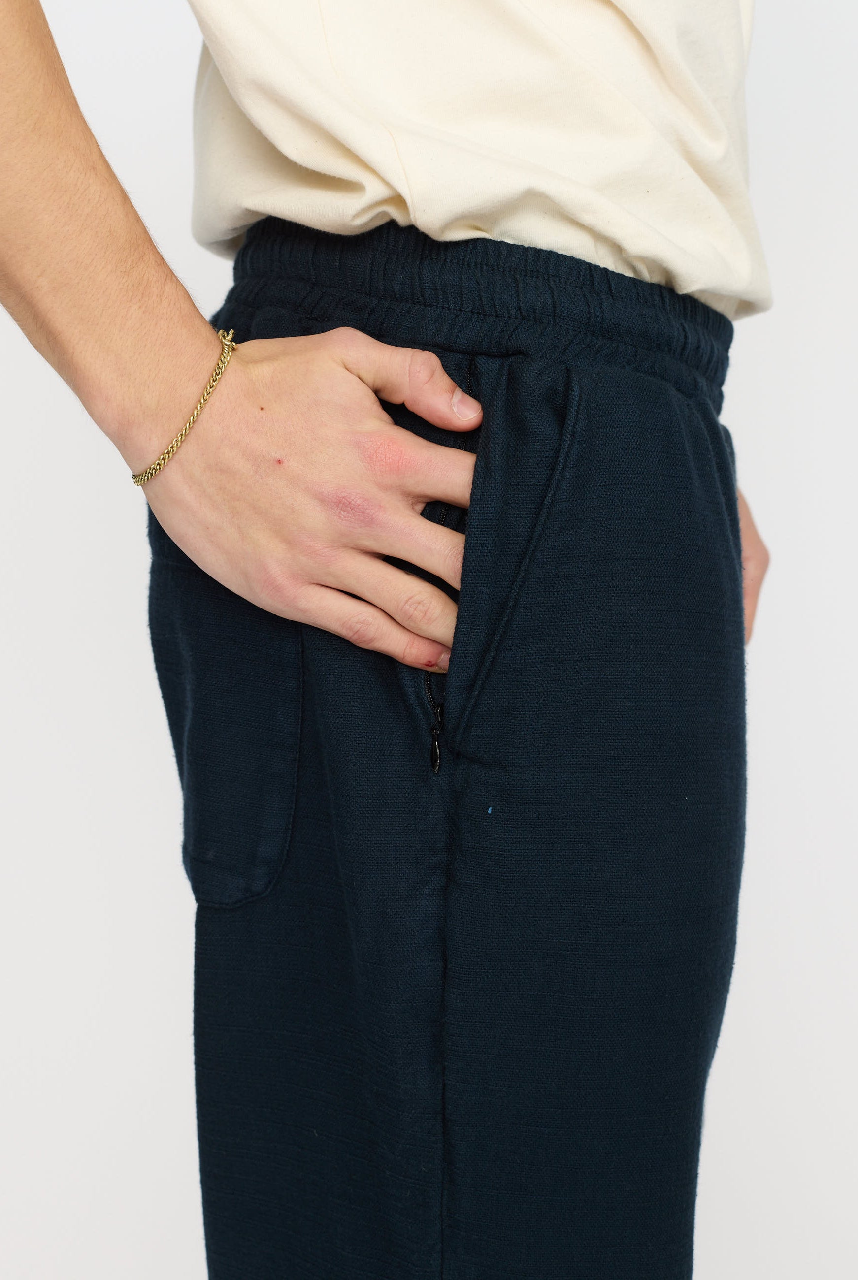 Revolution Casual Trousers Trousers Navy