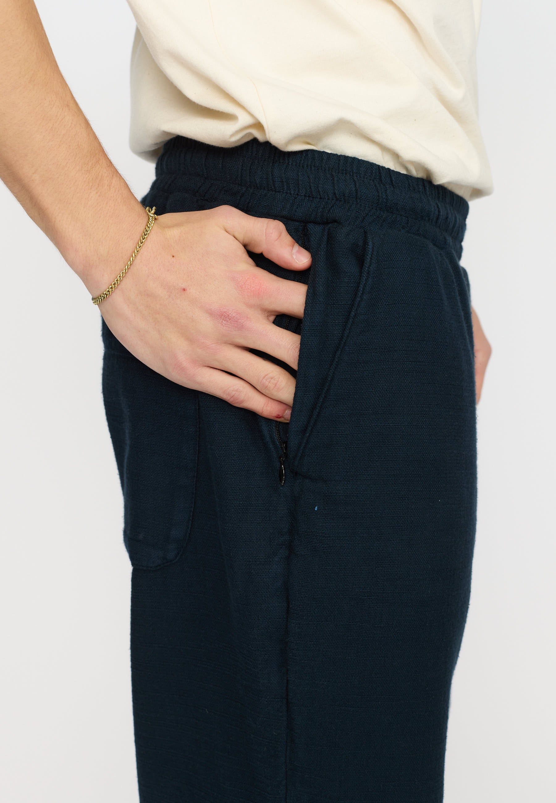 Revolution Casual Trousers Trousers Navy