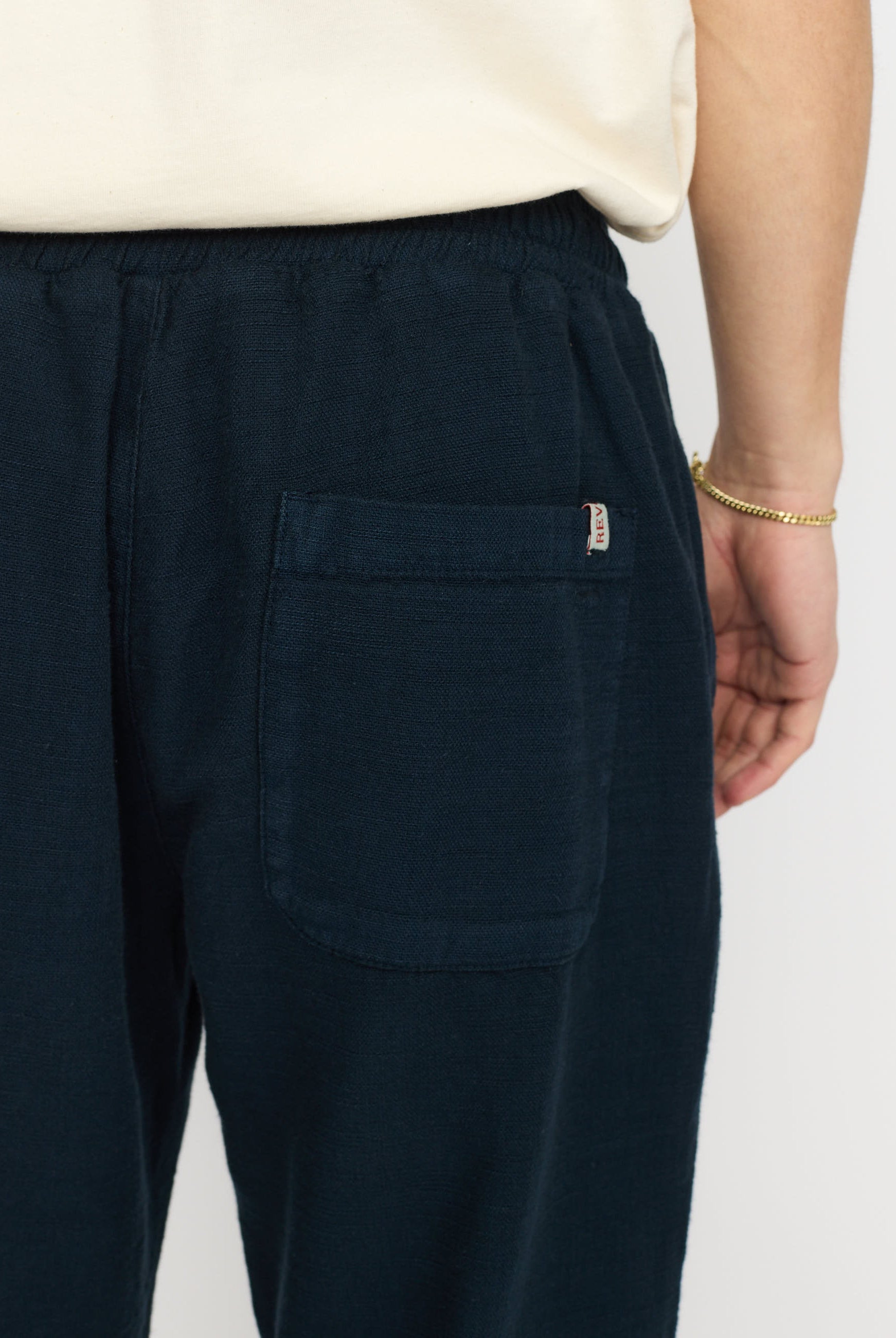 Revolution Casual Trousers Trousers Navy