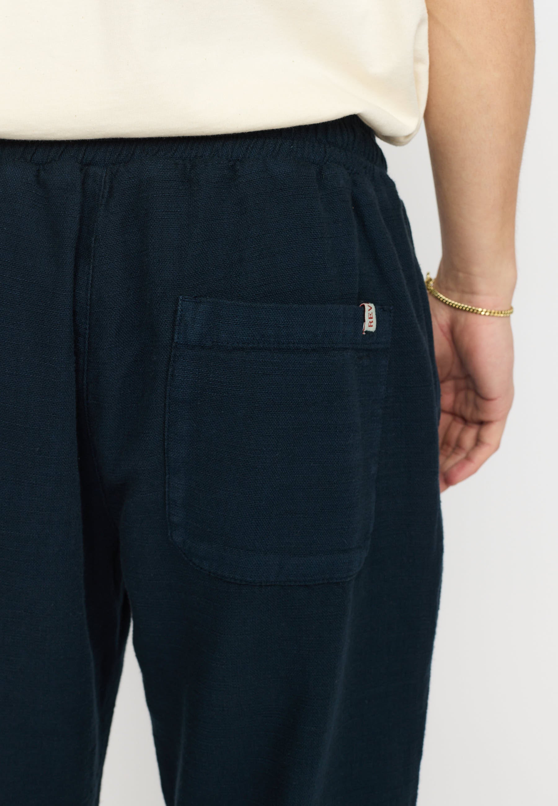 Revolution Casual Trousers Trousers Navy