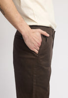 Revolution Chino Trousers Trousers Darkbrown