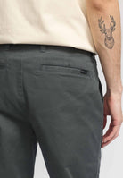 Revolution Chino Trousers Trousers Darkgrey