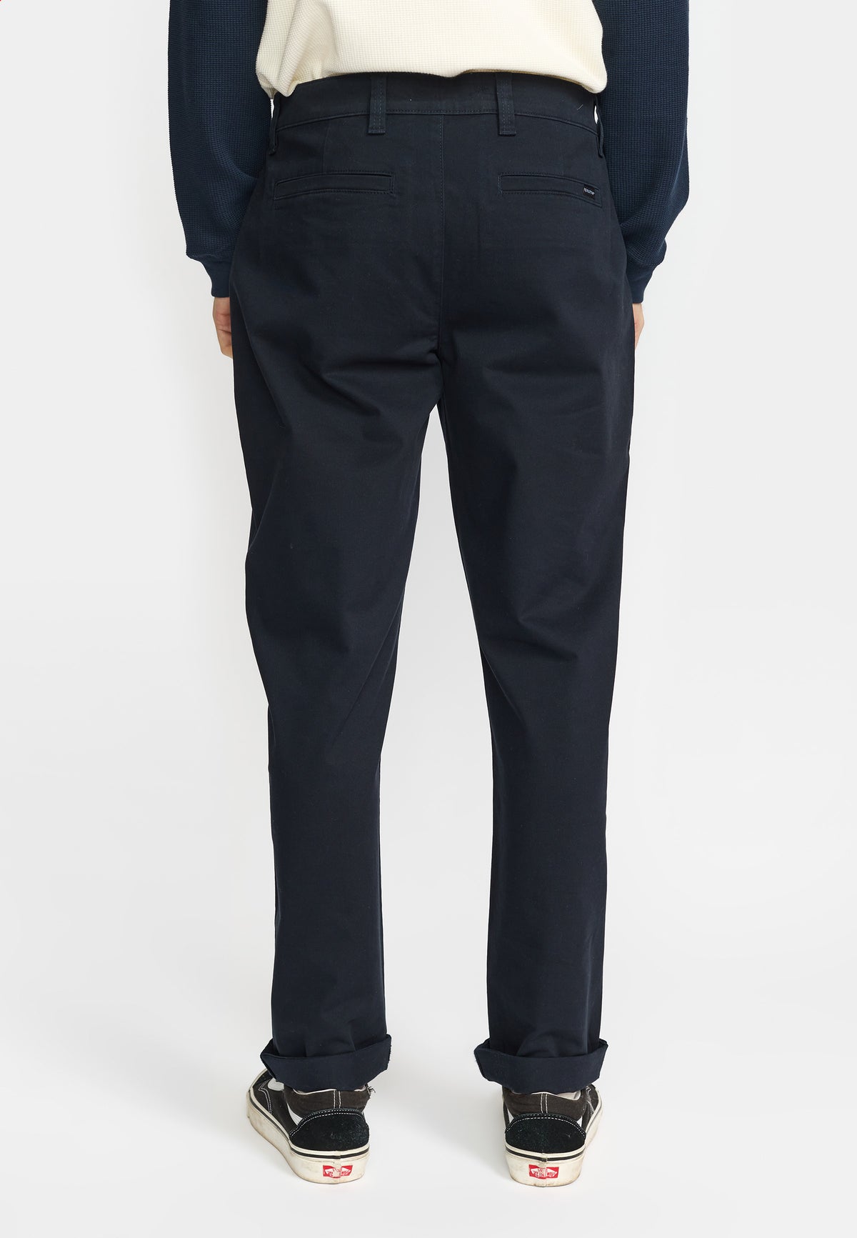 Revolution Chino Trousers Trousers Navy