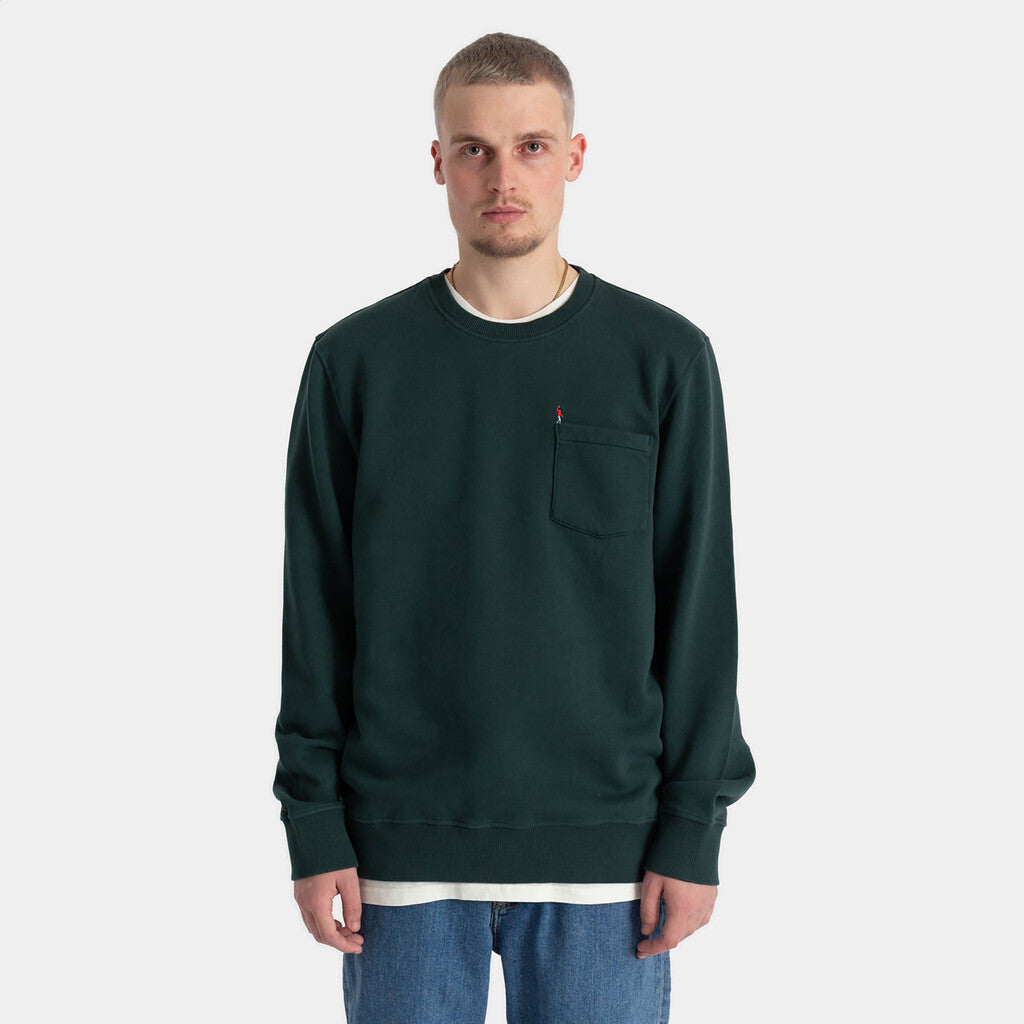 Revolution Crewneck Sweatshirts Darkgreen