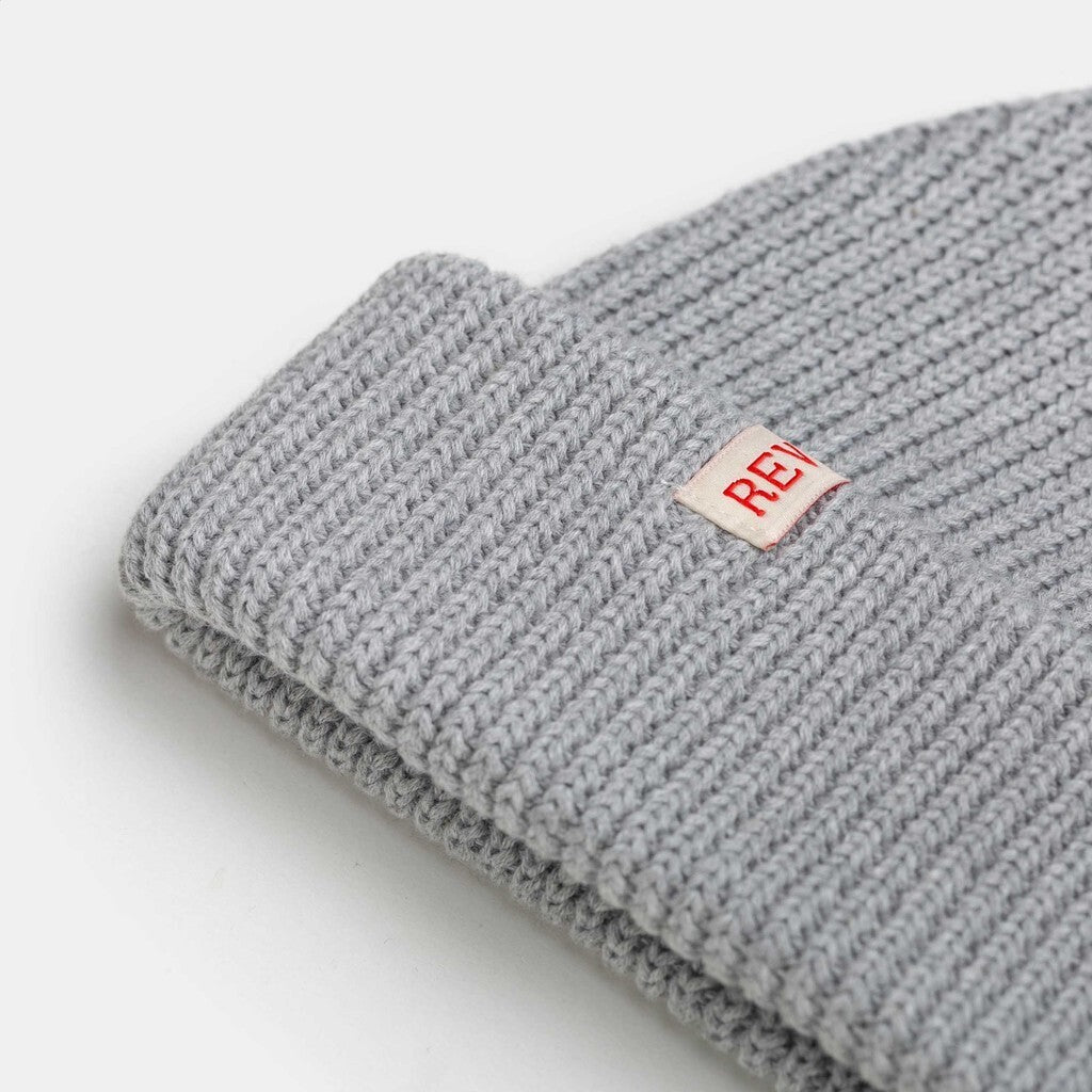 Revolution Fisherman Beanie Headwear Grey-melange