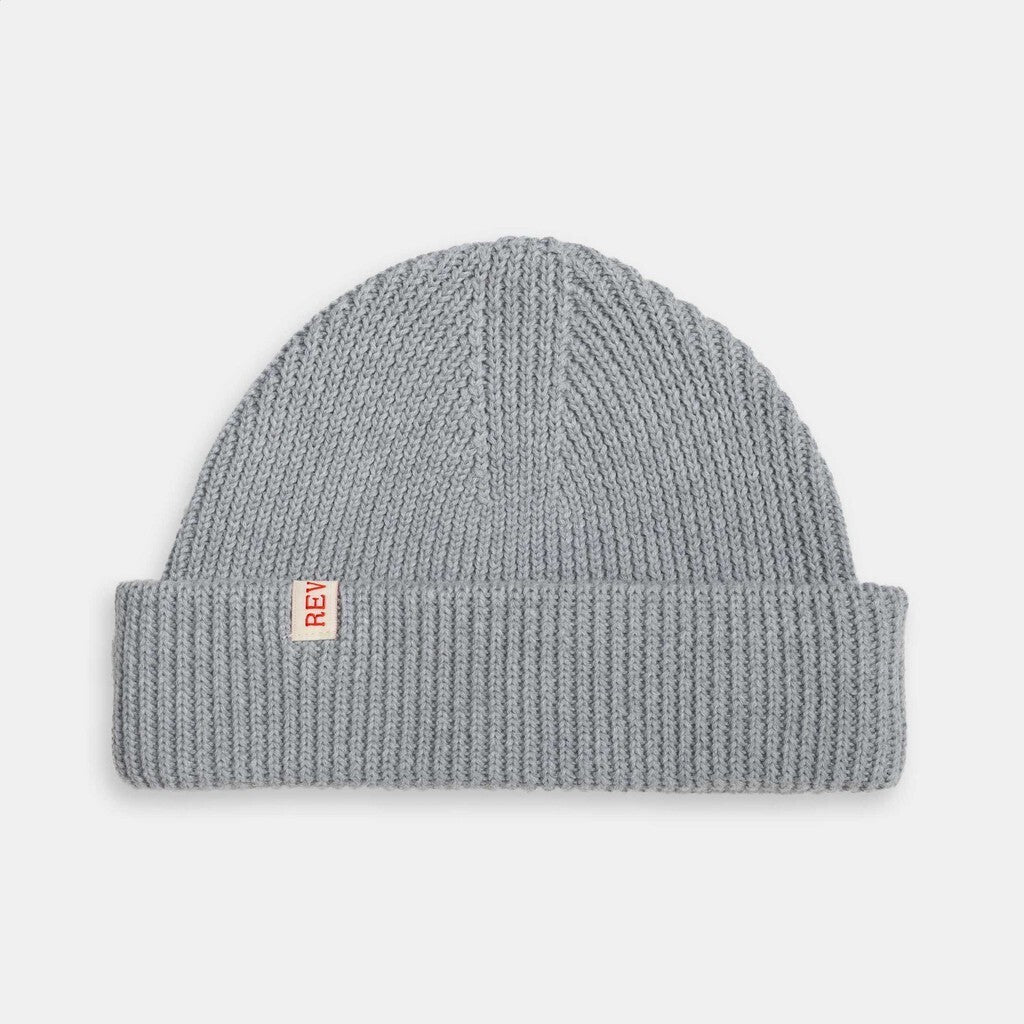Revolution Fisherman Beanie Headwear Grey-melange