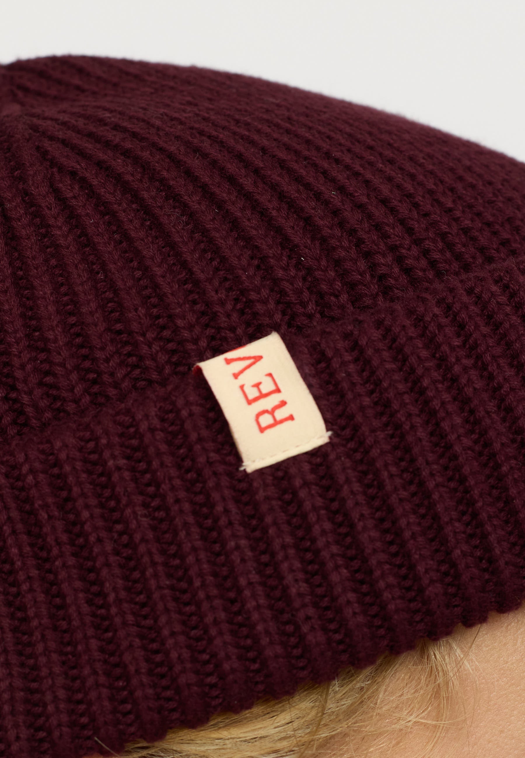 Revolution Fisherman Beanie Headwear Burgundy