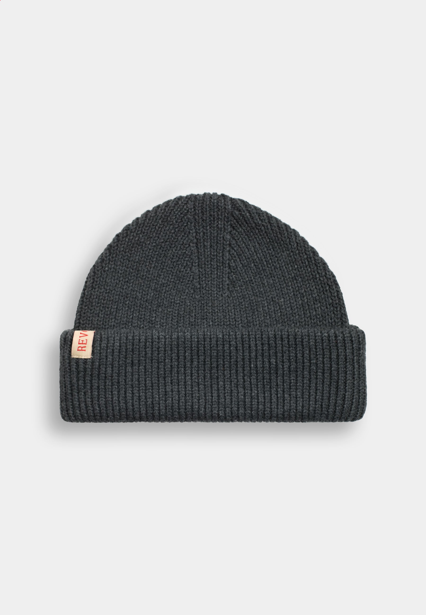 Revolution Fisherman Beanie Headwear Darkgrey-melange