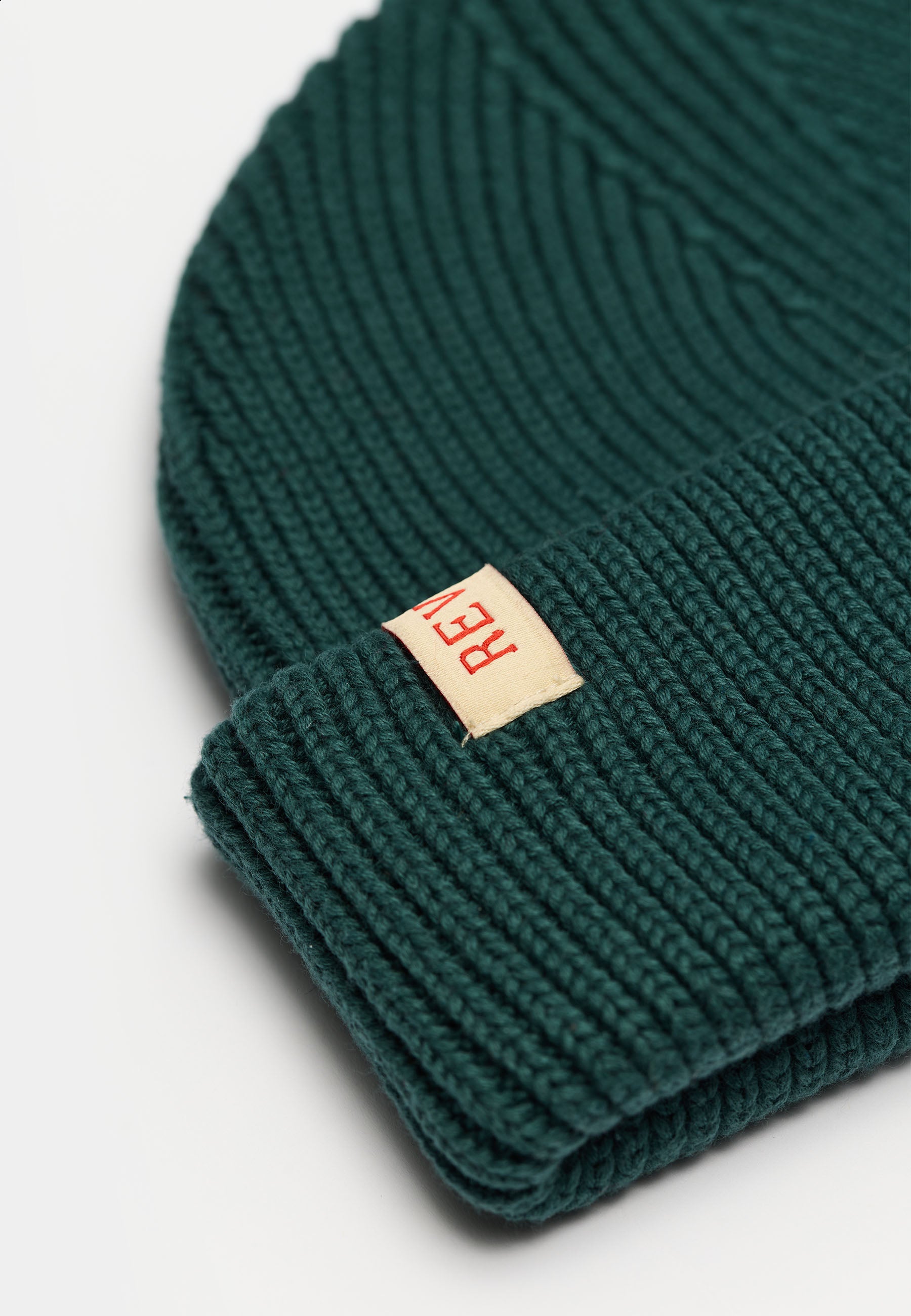 Revolution Fisherman Beanie Headwear Dustgreen
