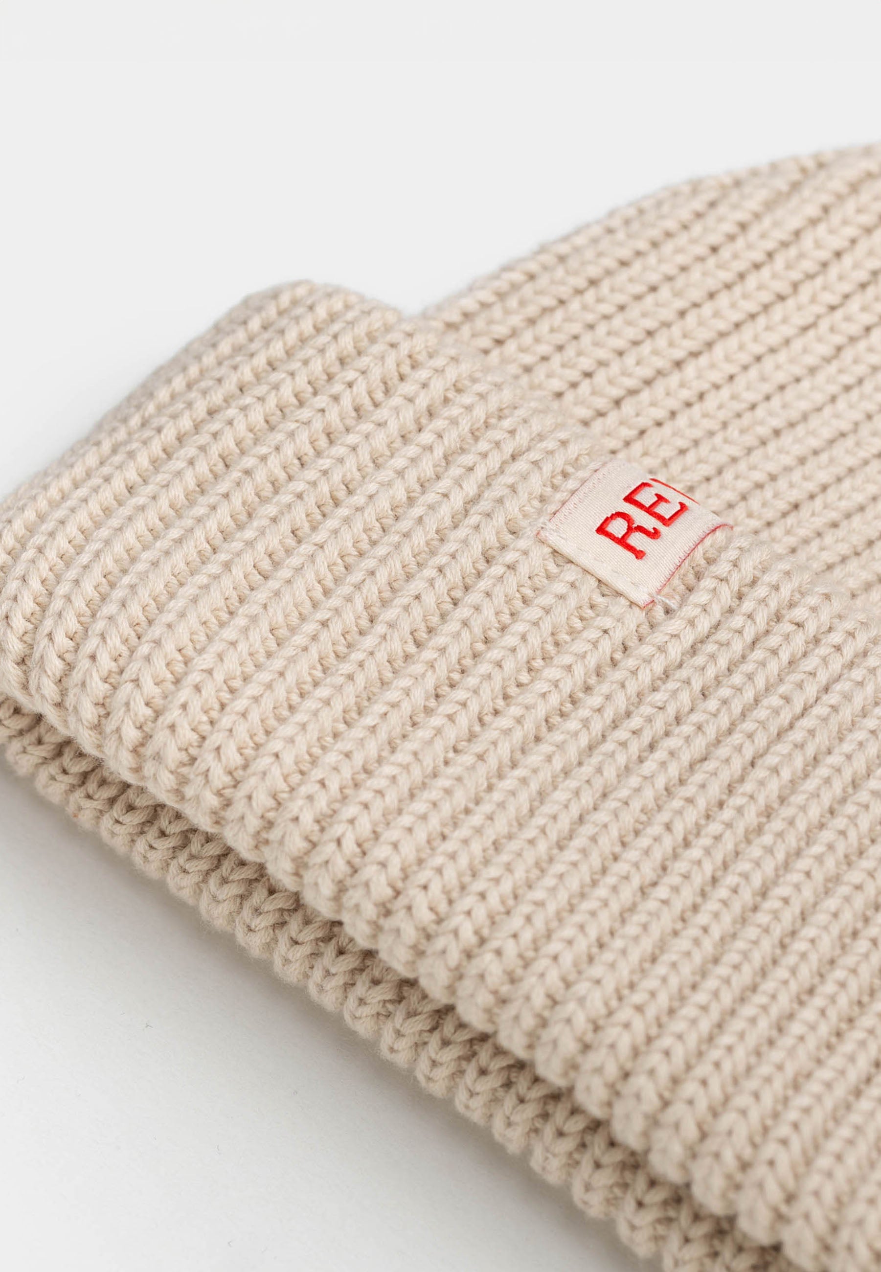 Revolution Fisherman Beanie Headwear Offwhite