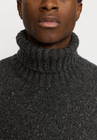 Revolution High-neck Sweather Knitwear Black
