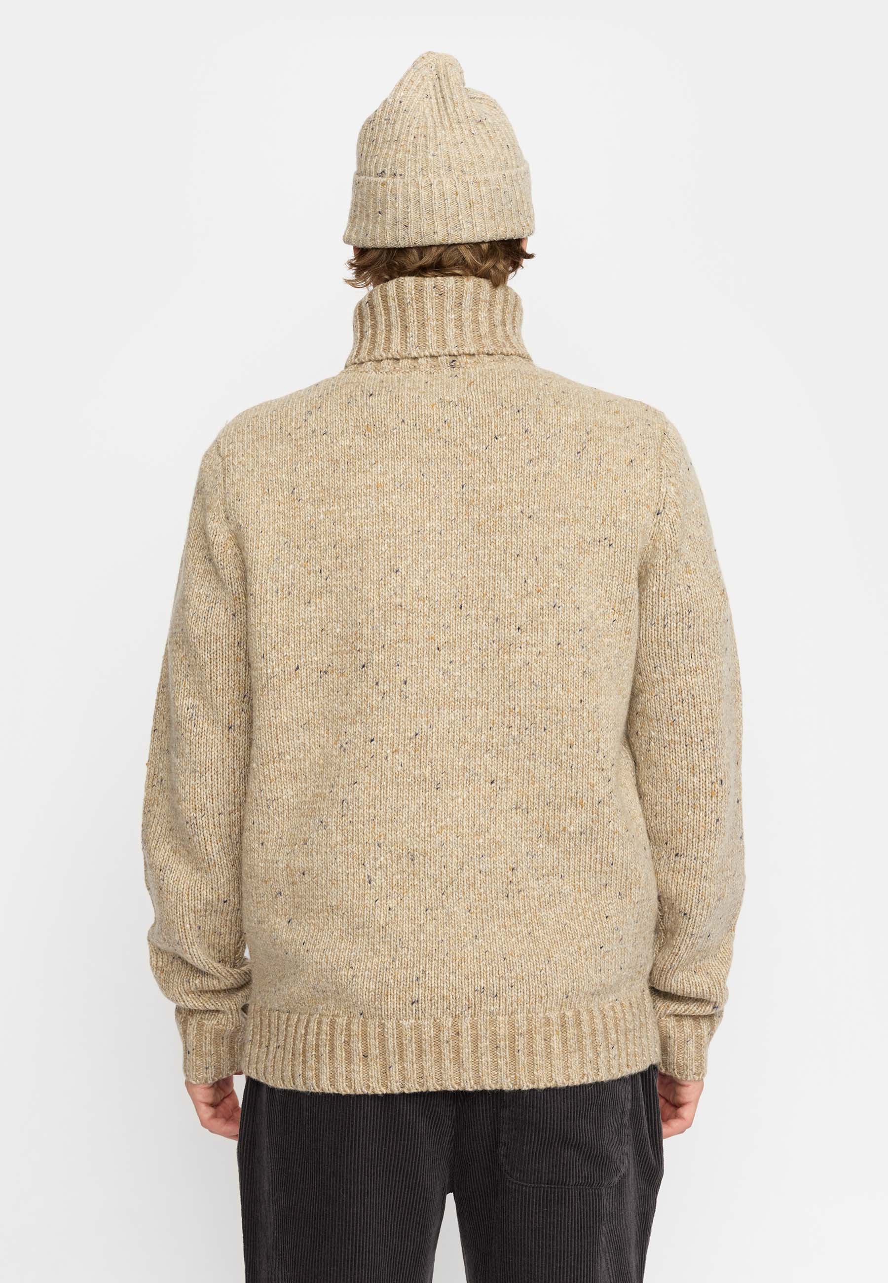 Revolution High-neck Sweather Knitwear Offwhite