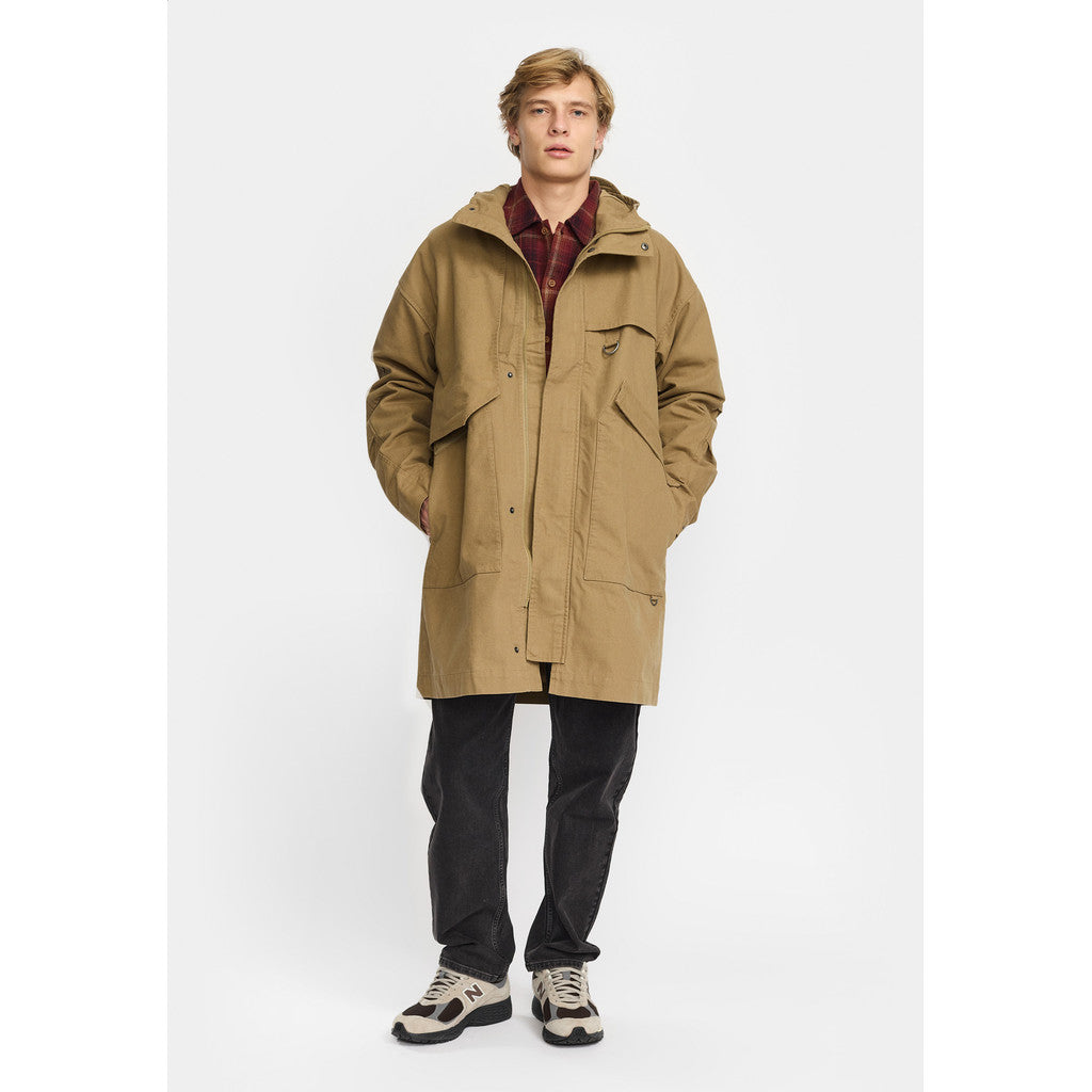 Revolution Hooded Coat Winter Outerwear Darkkhaki