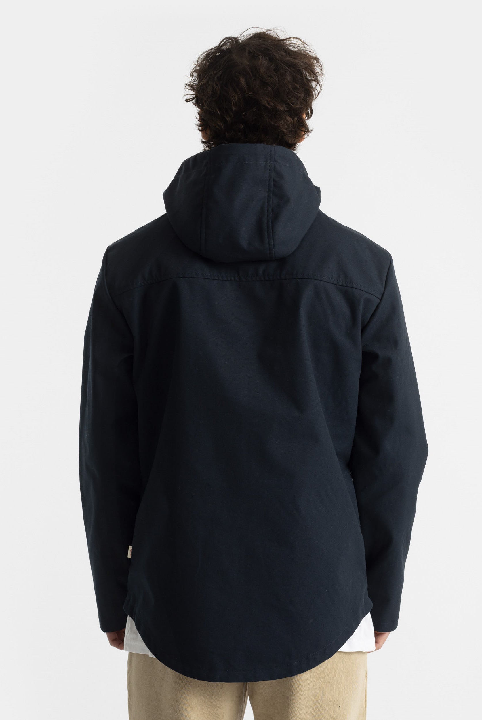 Revolution Hooded Jacket Lightweight Outerwear Navy