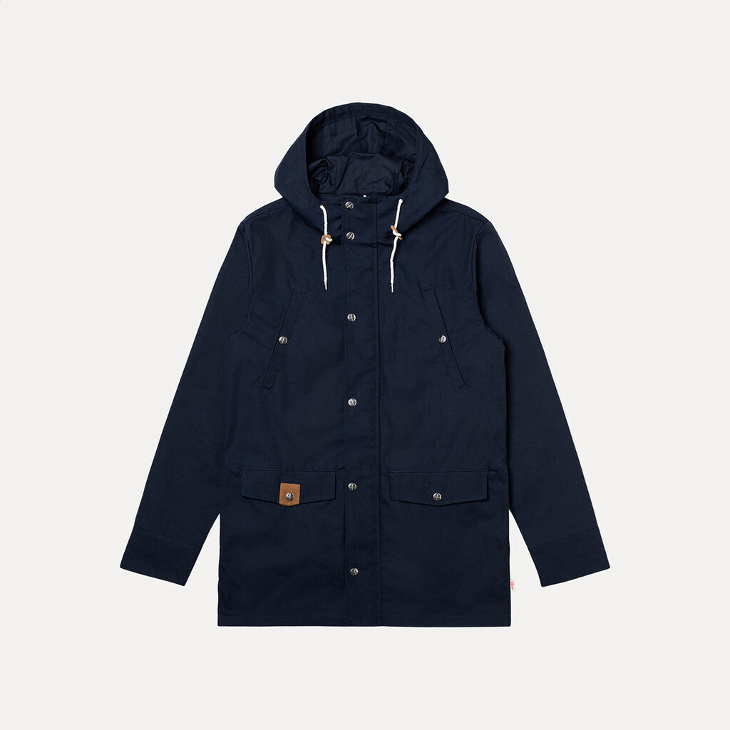 Revolution Hooded Jacket Outerwear Navy