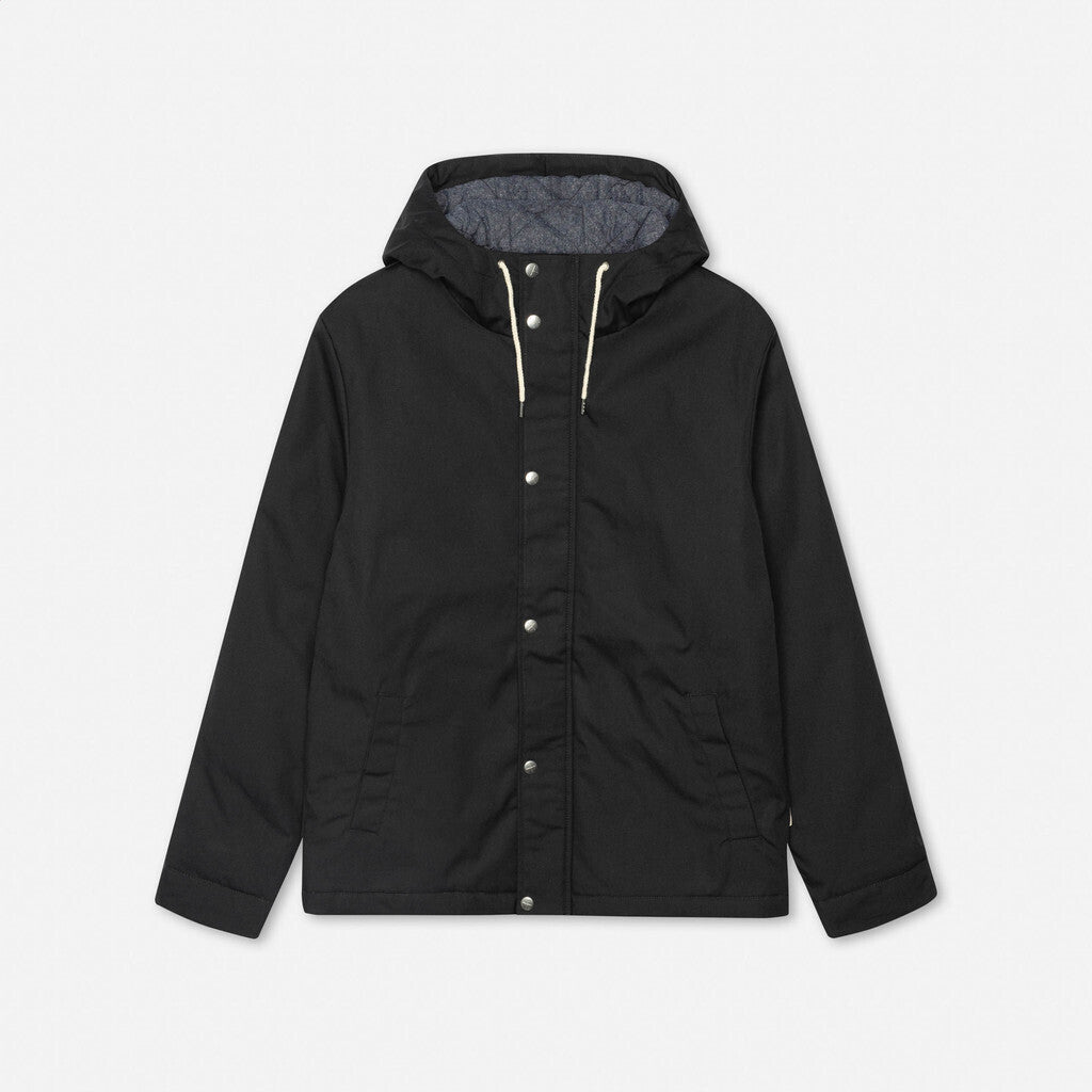 Revolution Hooded Jacket Winter outerwear Black