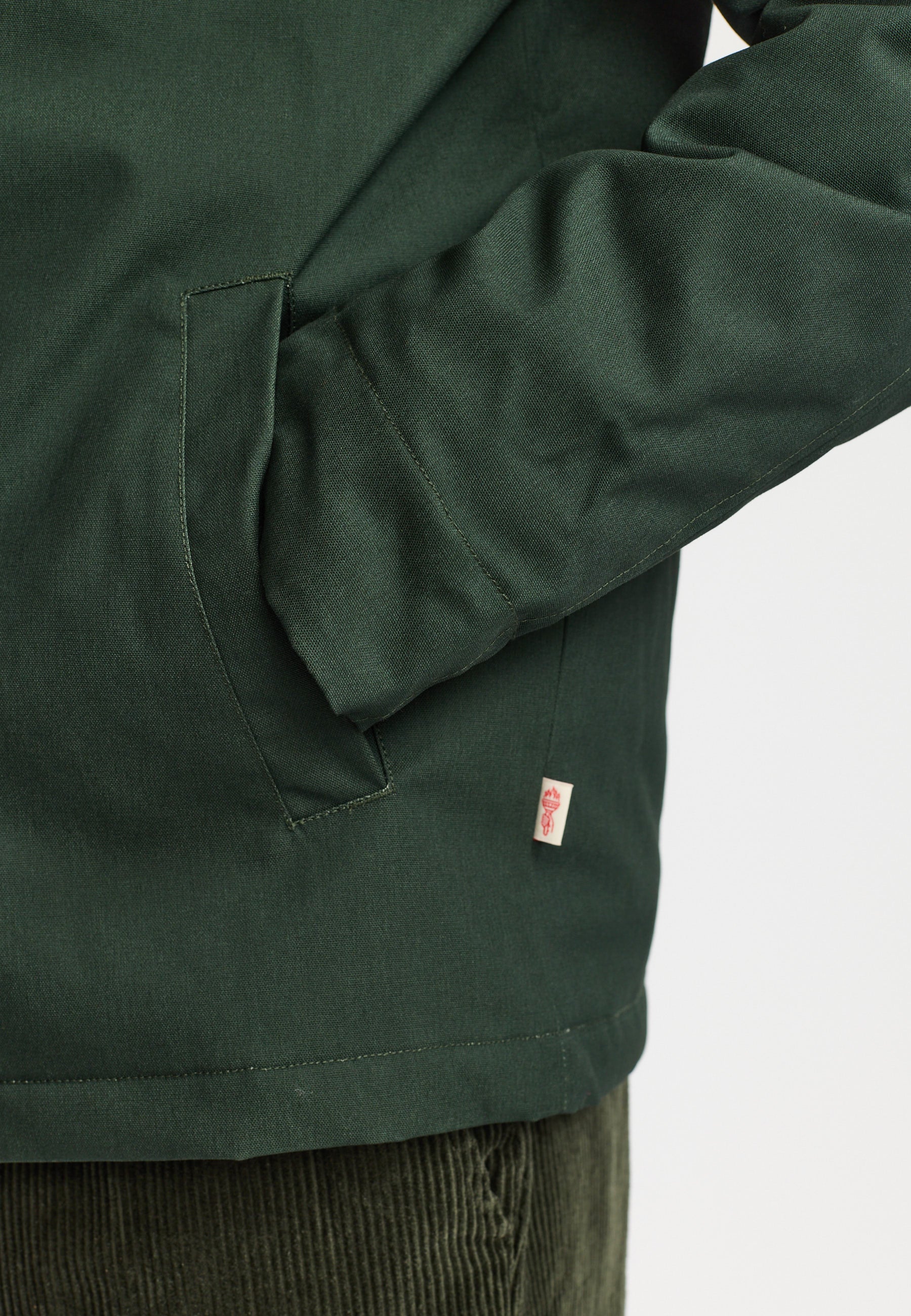 Revolution Hooded Jacket Winter Outerwear Darkgreen