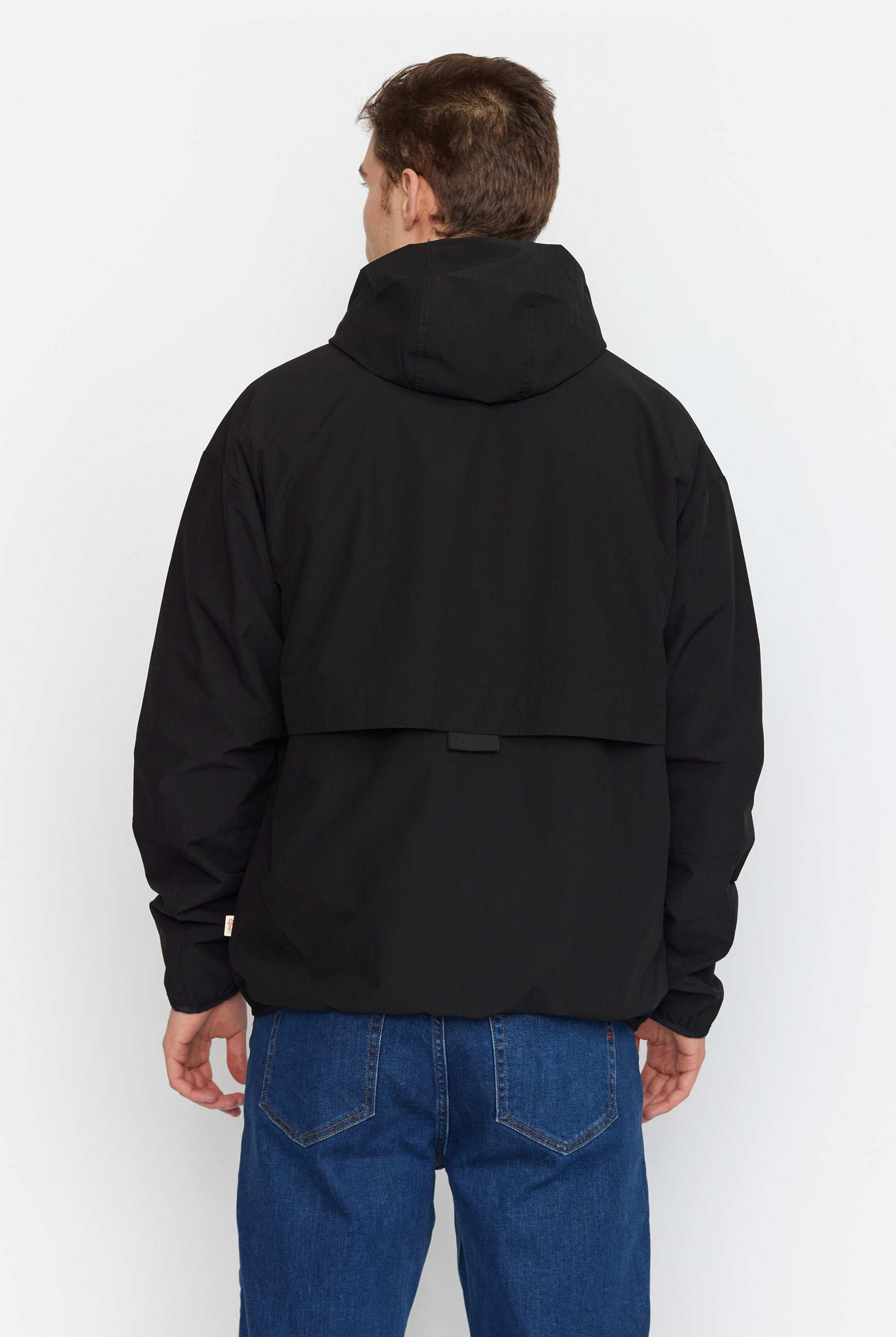 Revolution Hooded Track Jacket Lightweight Outerwear Black