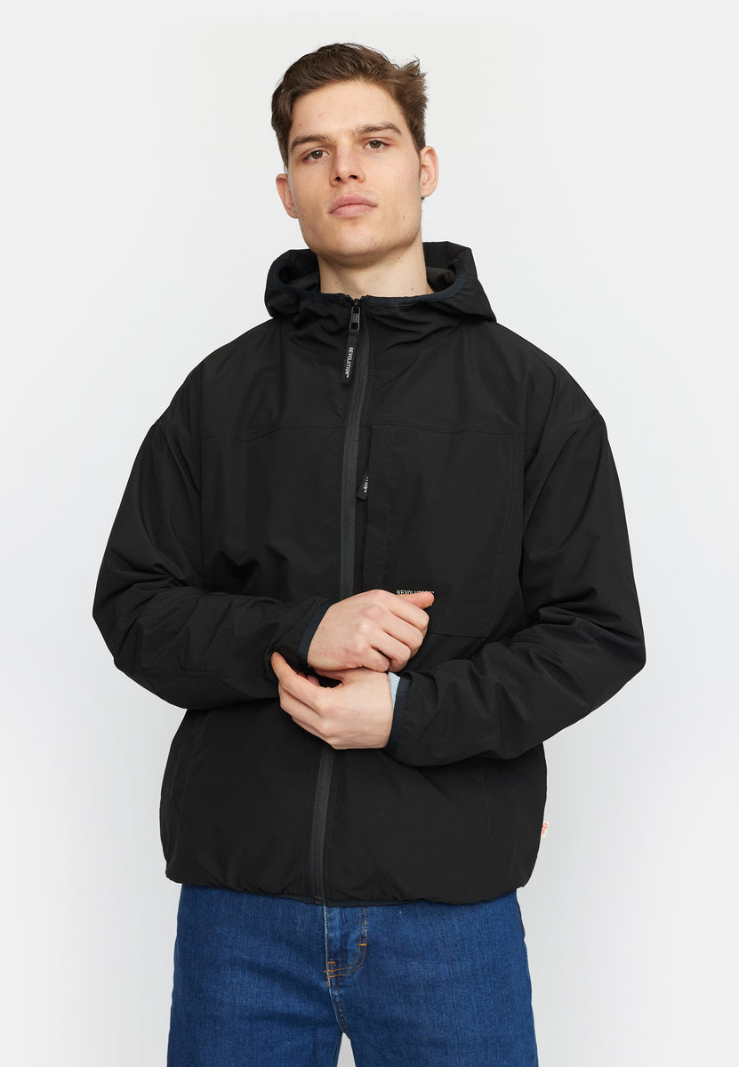 Hooded Track Jacket / 7838 - Black – Revolution.eu