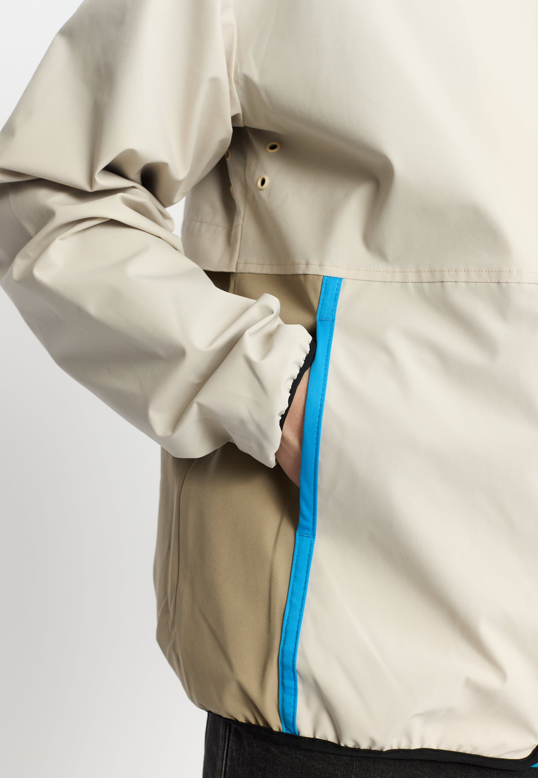 Revolution Hooded Track Jacket Lightweight Outerwear Blue