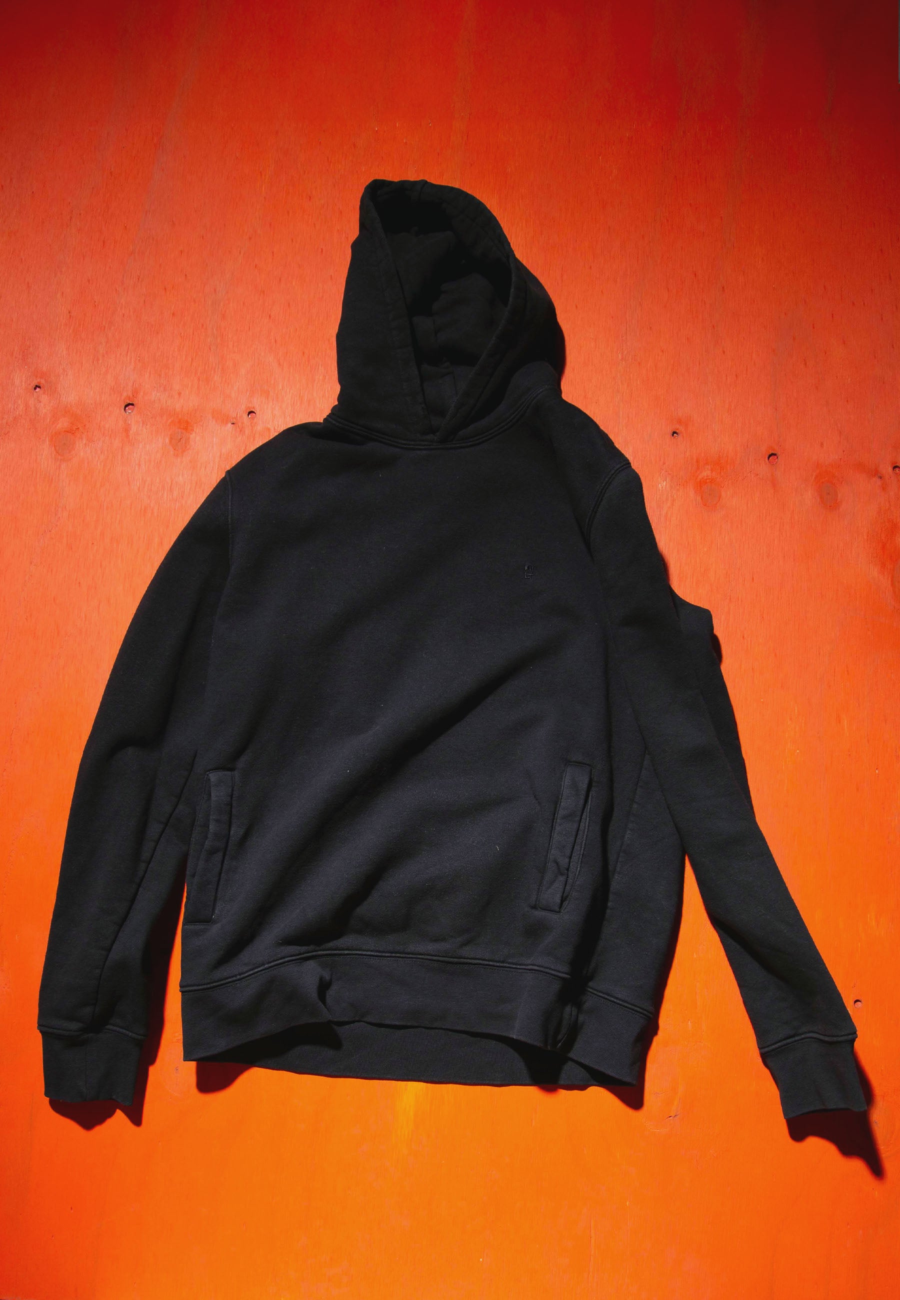 Revolution Hoodie Sweatshirt Vintaged Black