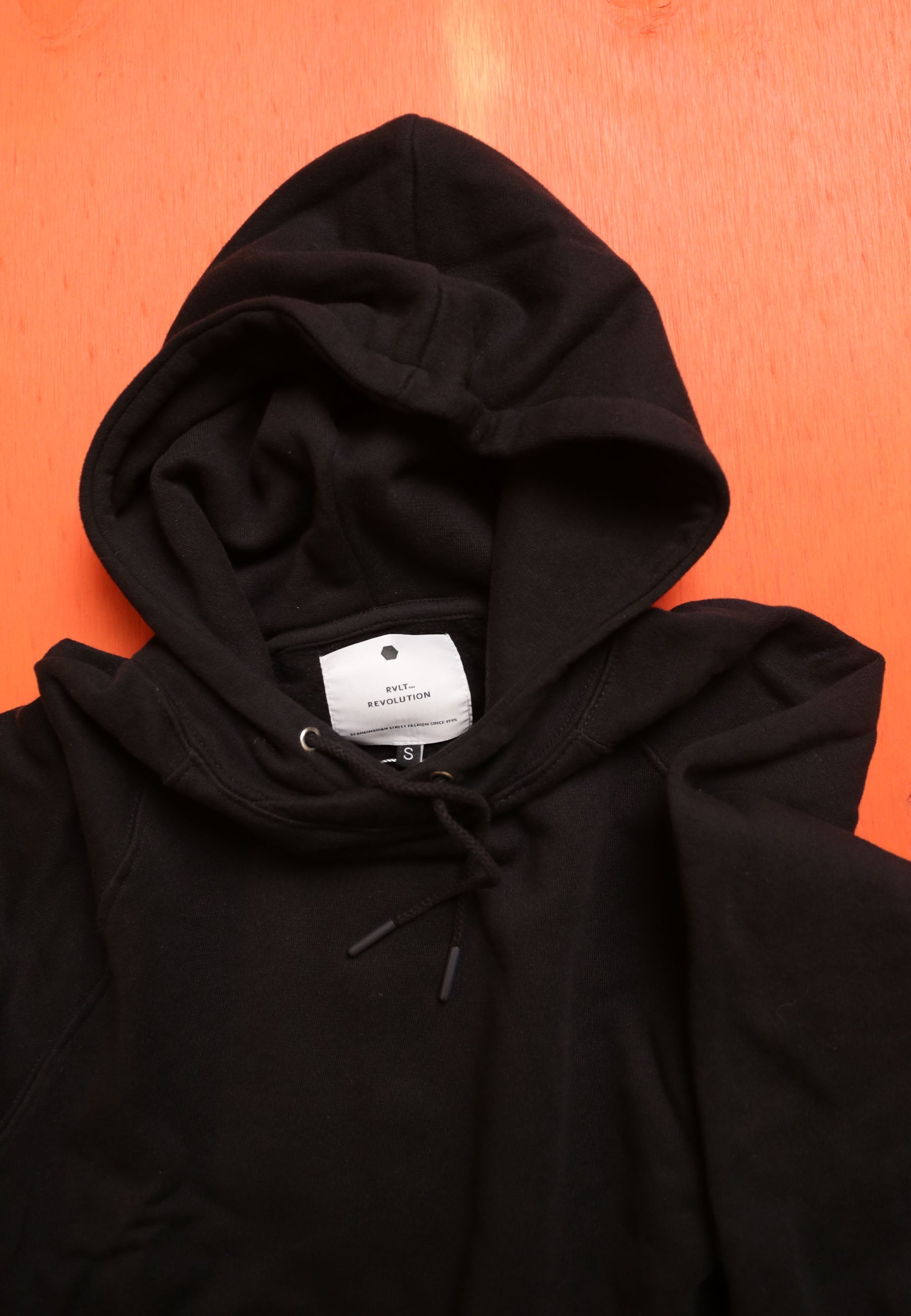 Revolution Hoodie sweatshirt Vintaged Black