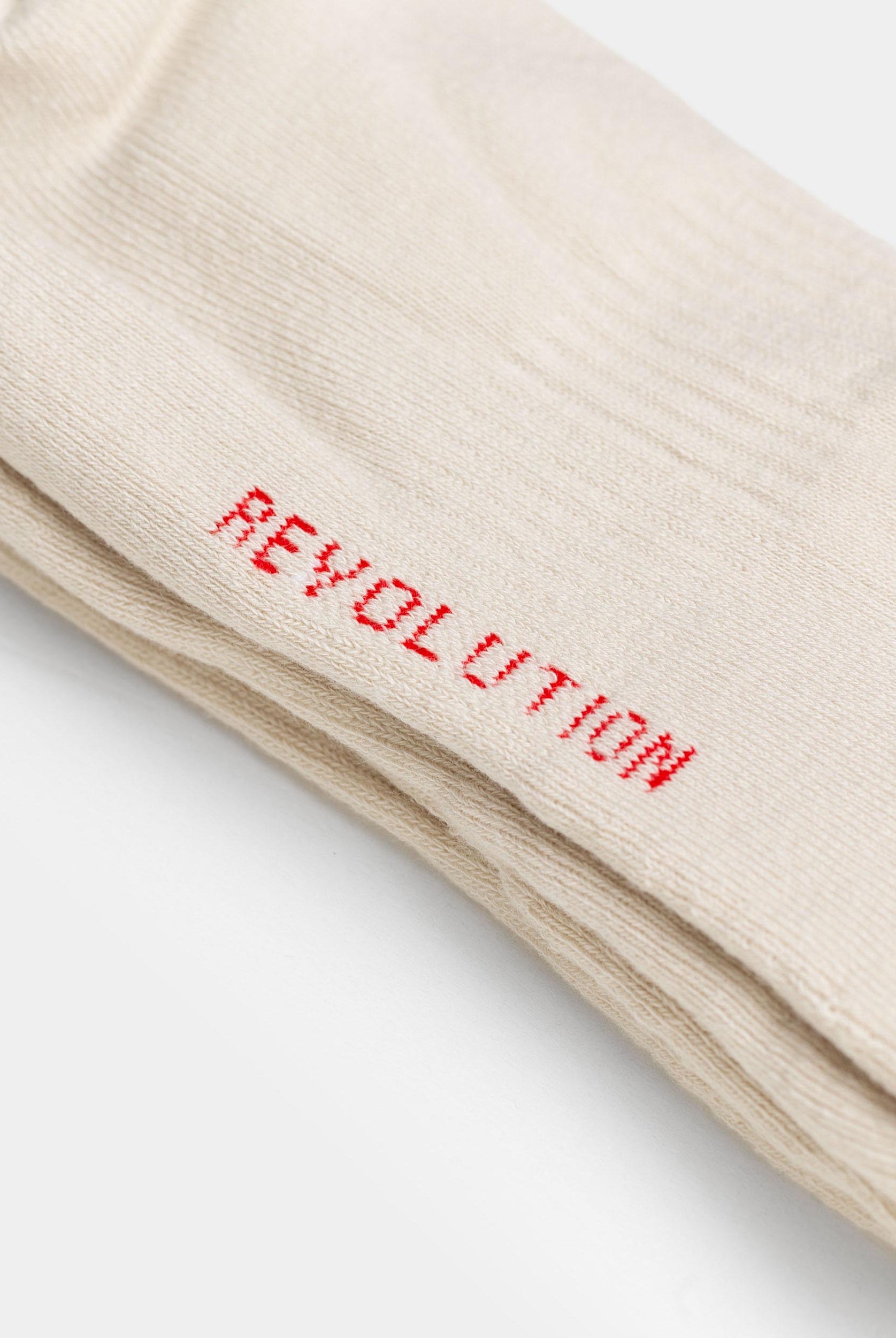Revolution Jaquard Crew Sock Socks Offwhite