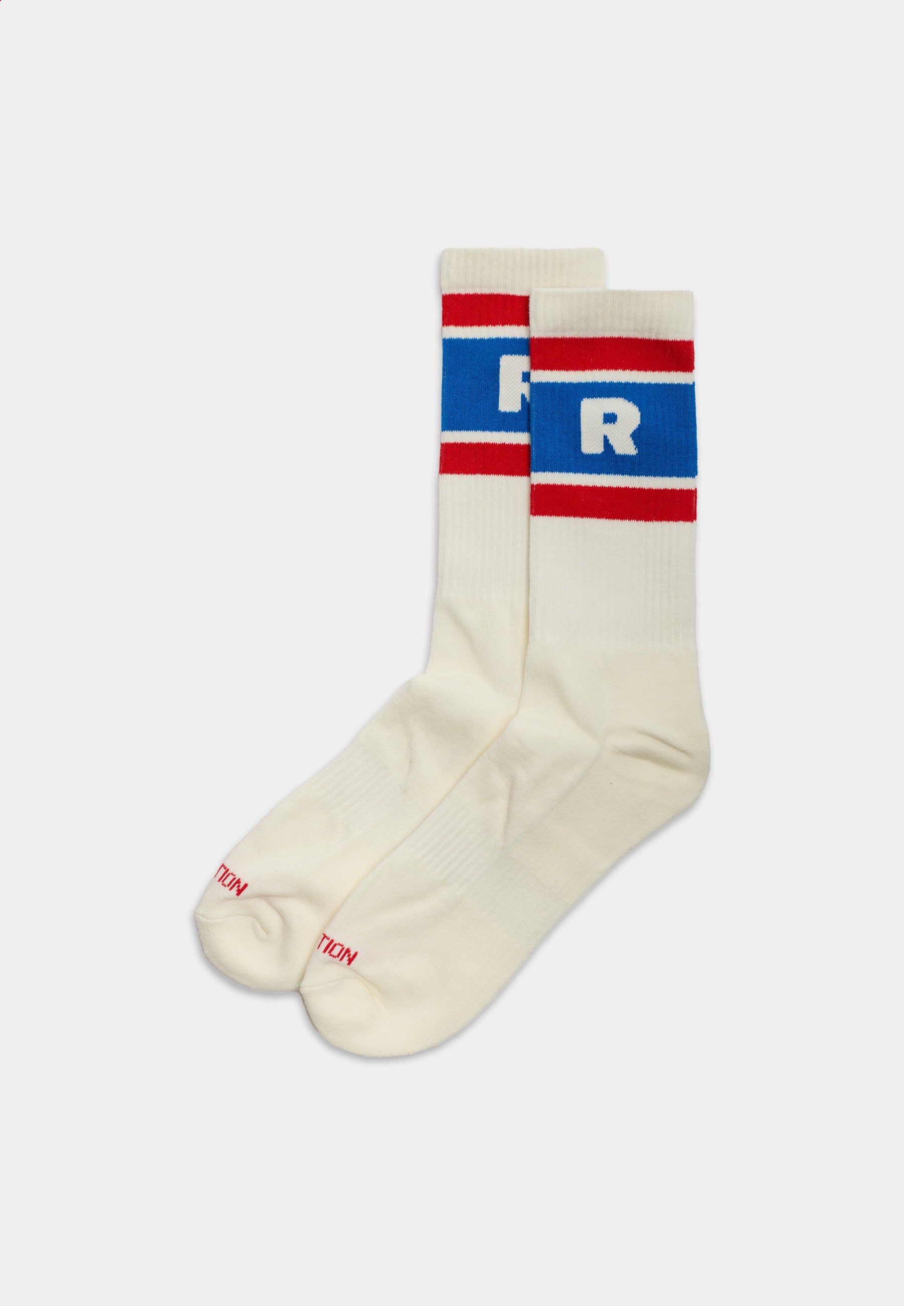 Revolution Jaquard Crew Sock Socks Offwhite