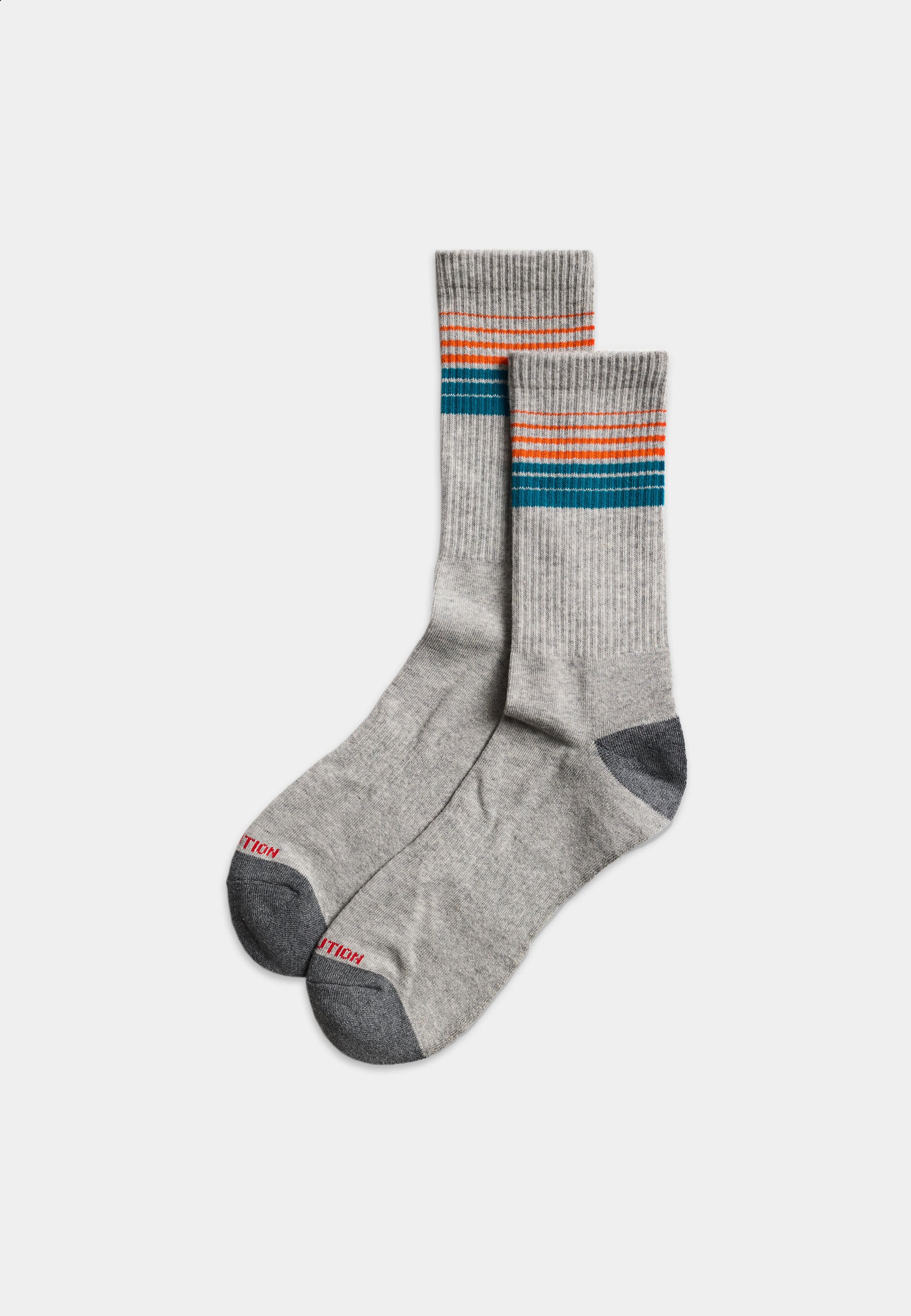 Revolution Jaquard Crew Sock Socks Grey
