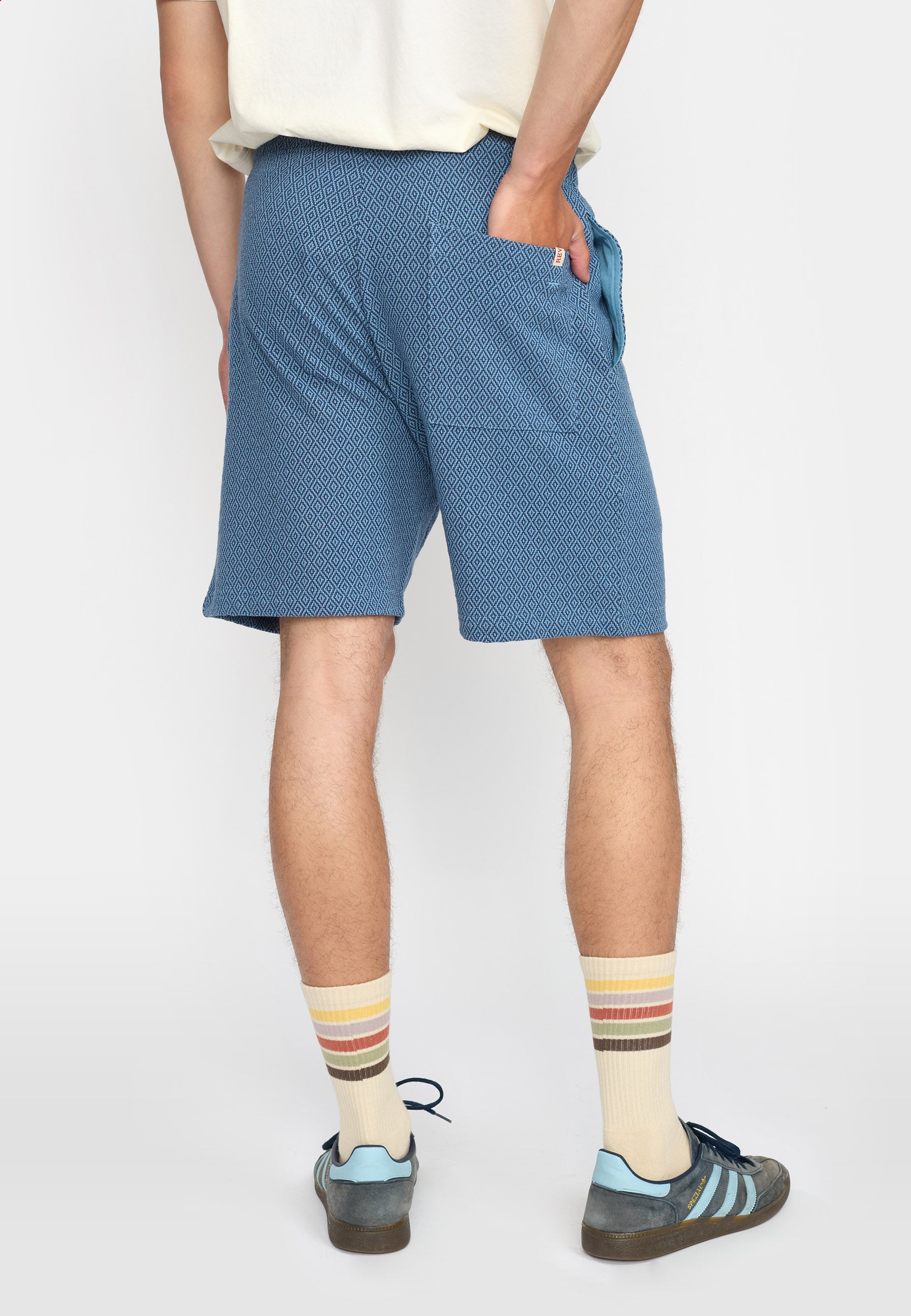 Revolution Jaquard Shorts Shorts Blue
