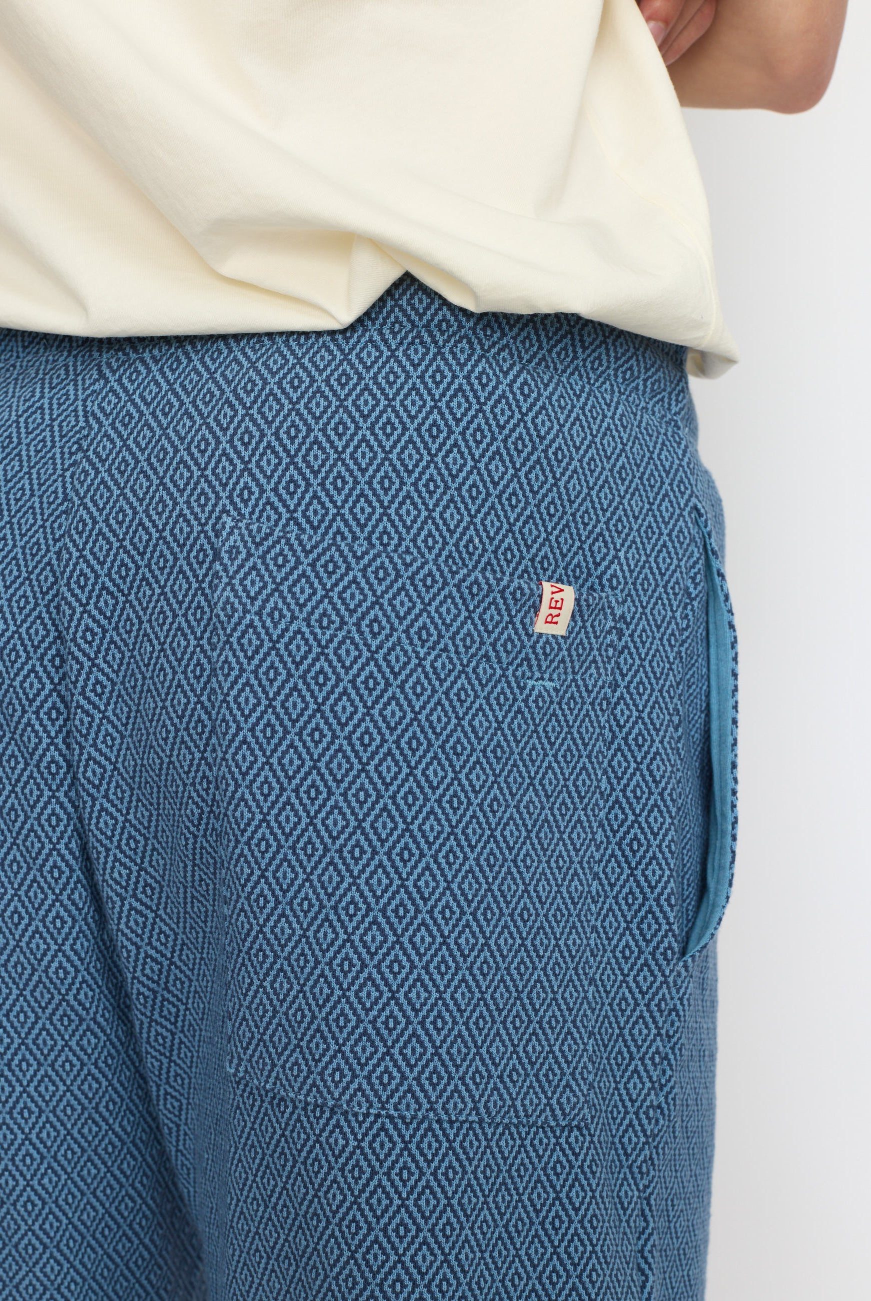 Revolution Jaquard Shorts Shorts Blue