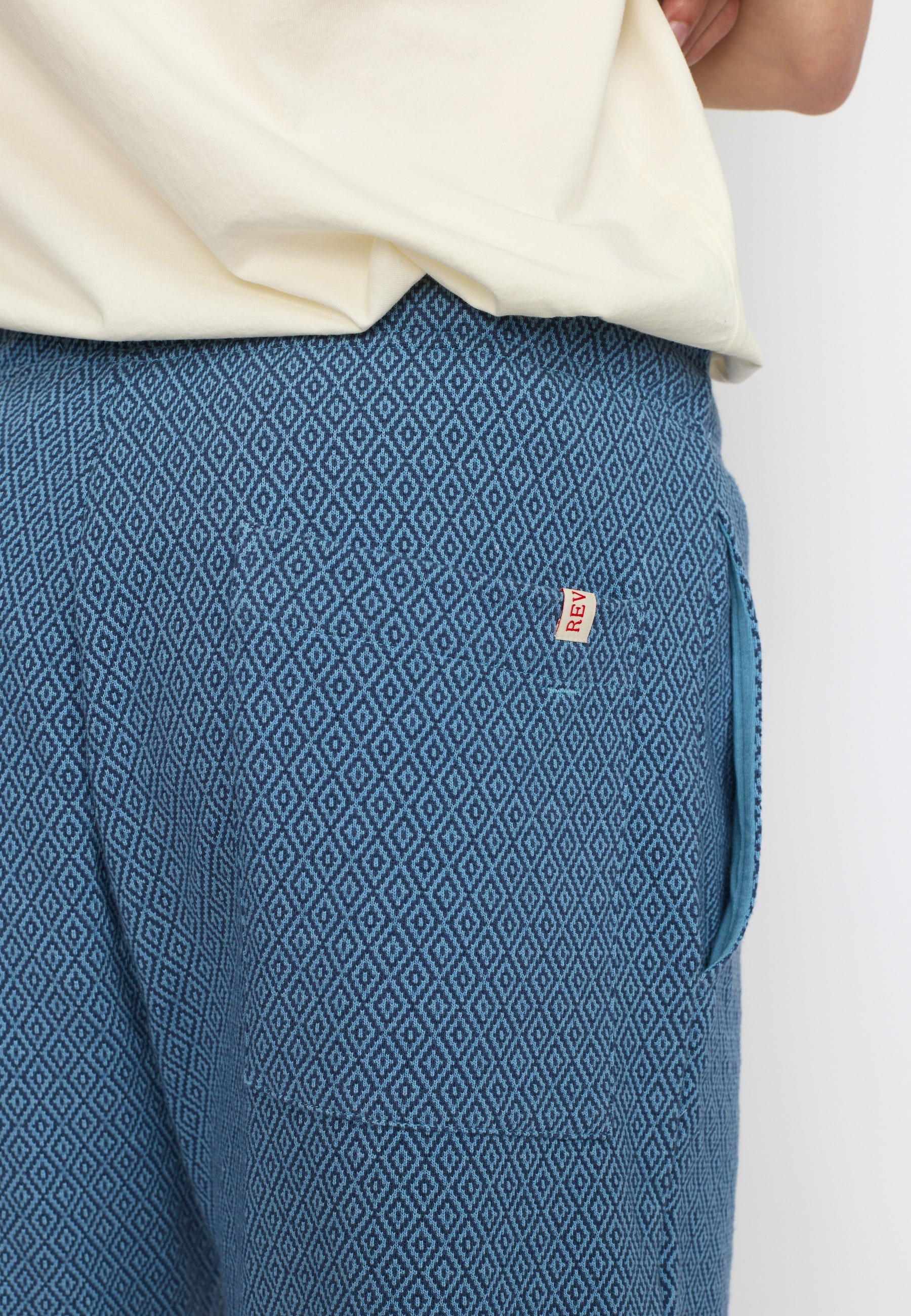 Revolution Jaquard Shorts Shorts Blue