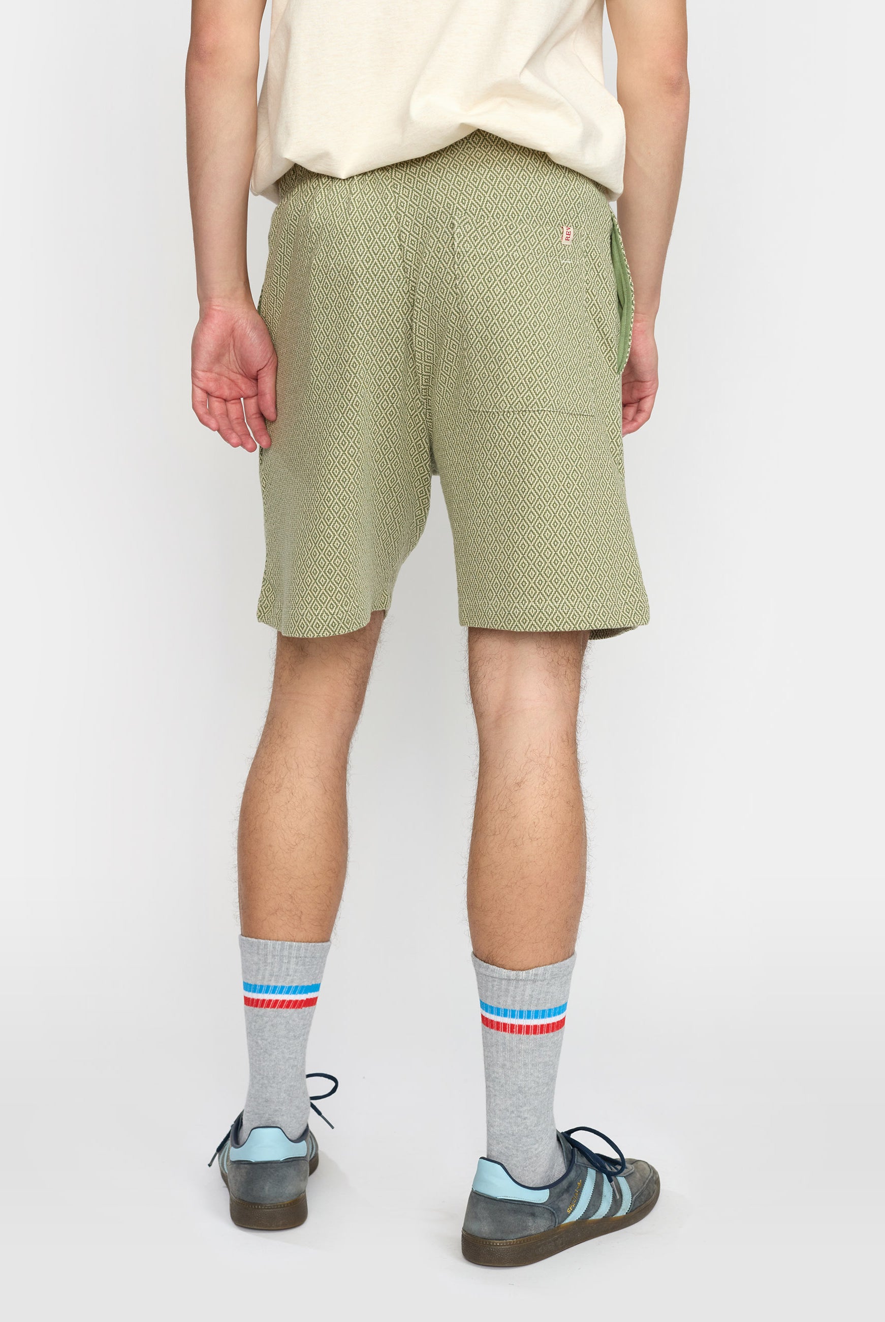 Revolution Jaquard Shorts Shorts Green